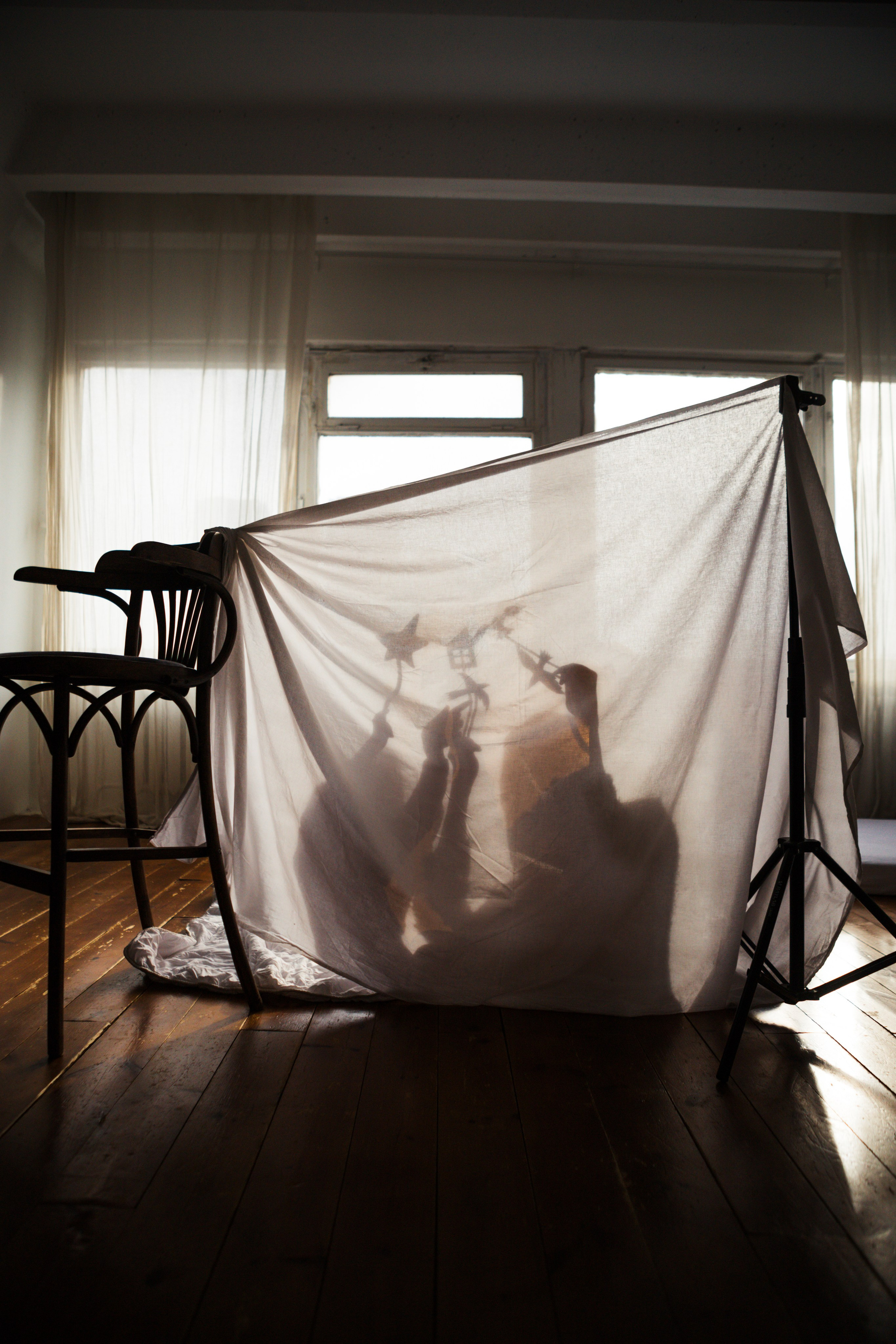 Театр теней. Семейный фотограф Елизавета Увицкая