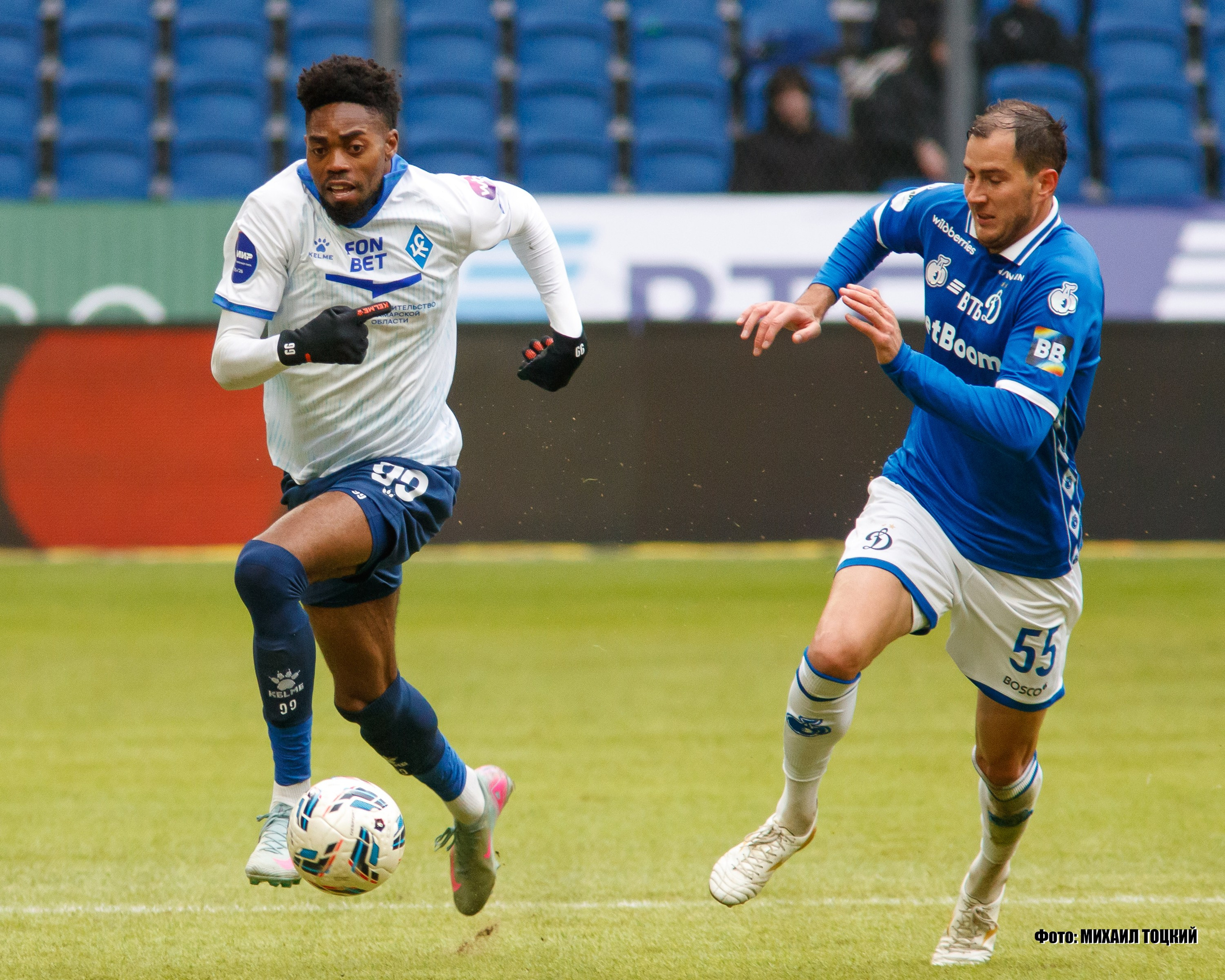 Фоторепортаж. РПЛ 19 тур. Динамо — Крылья Советов. Михаил Тоцкий портретный и репортажный фотограф в Москве