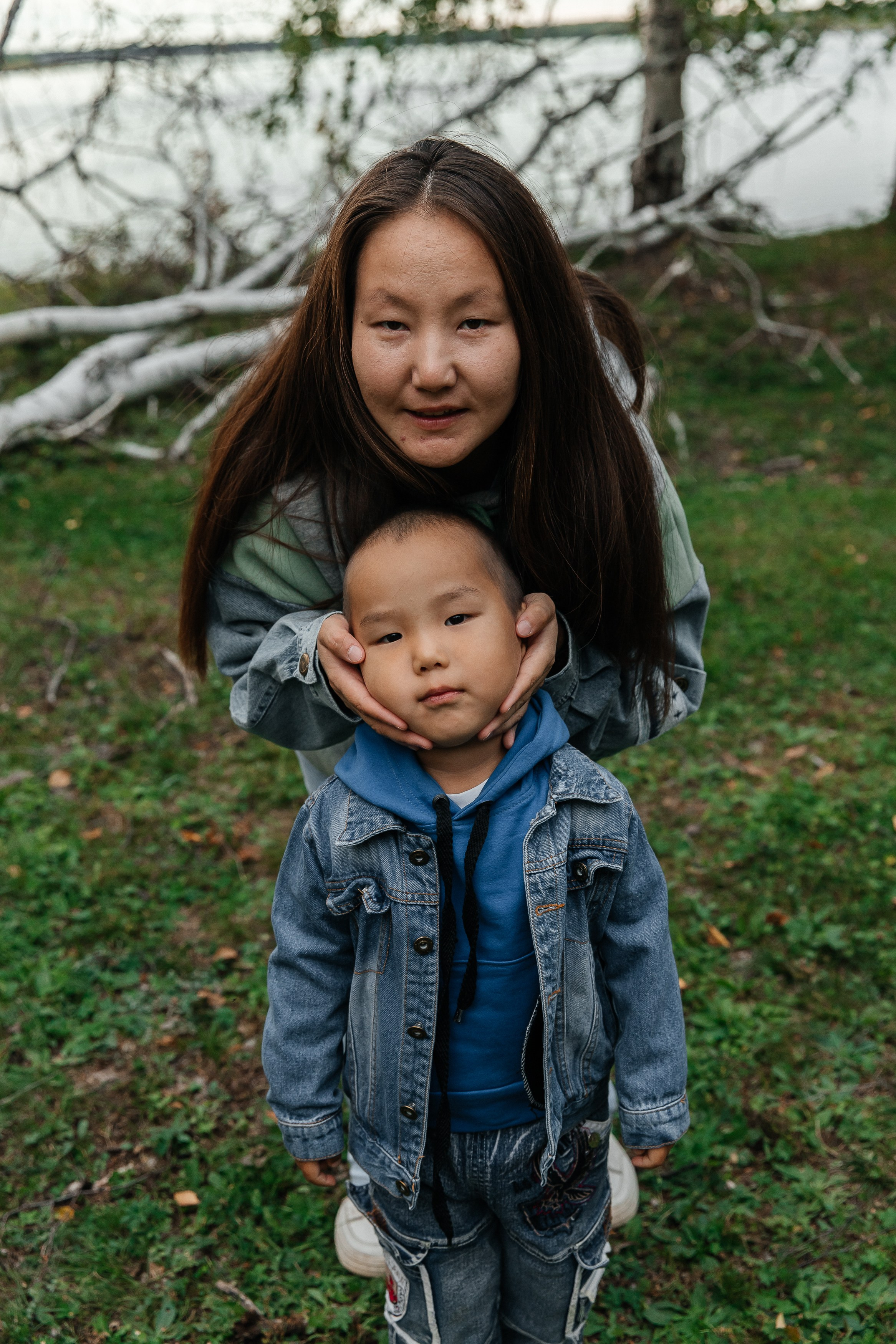 Лера и сын. Воронистая Анастасия. Фотограф Якутия, Томпонский район