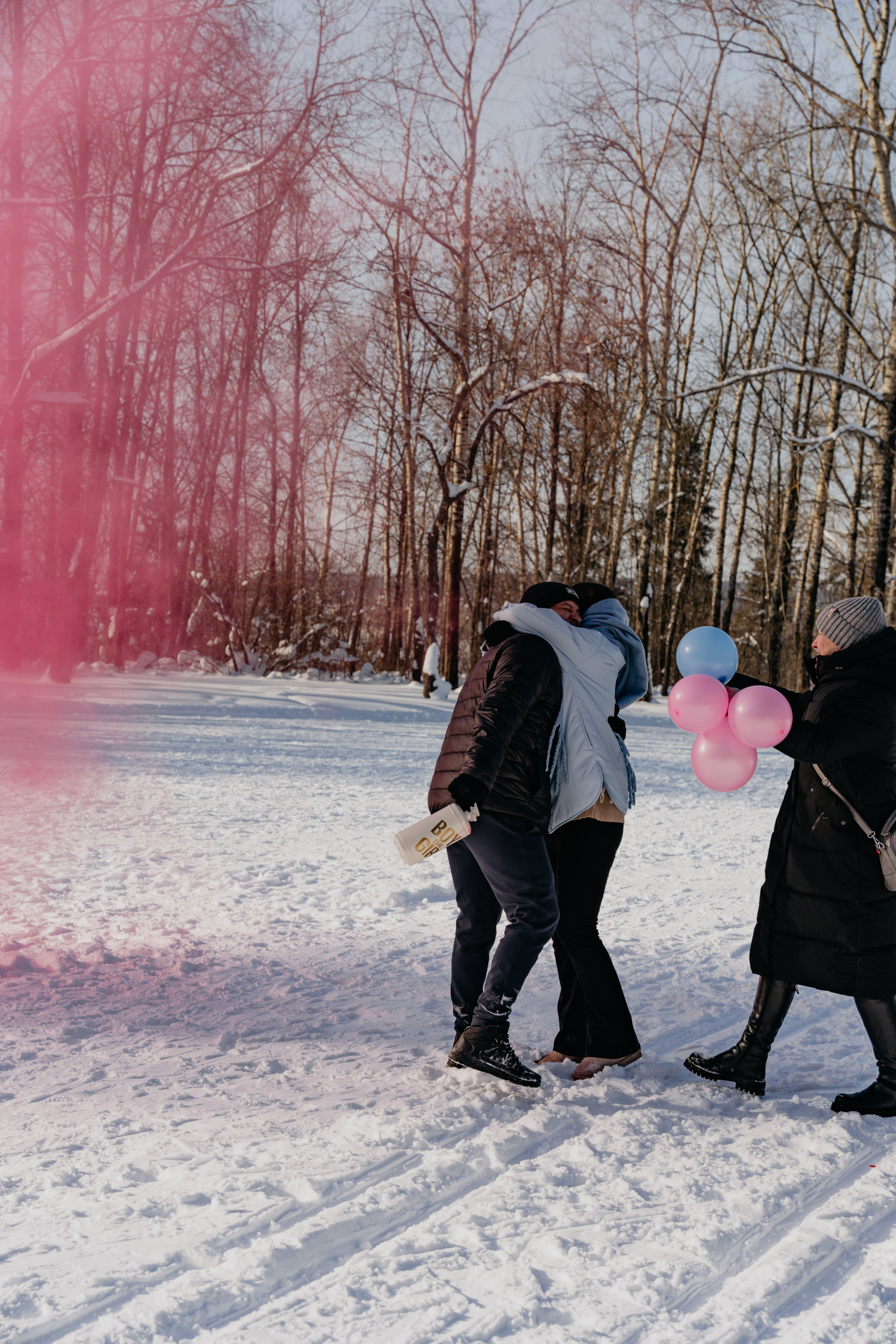 Розовое гендер пати