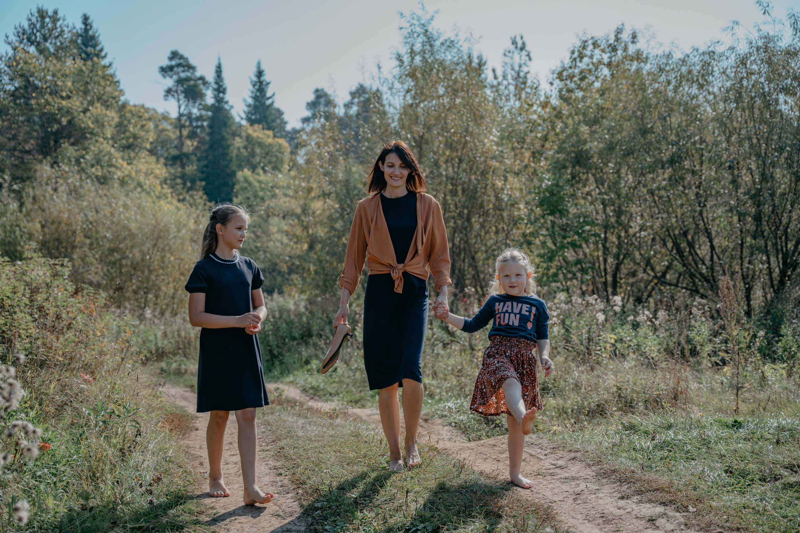 Как здорово с семьей мы время провели