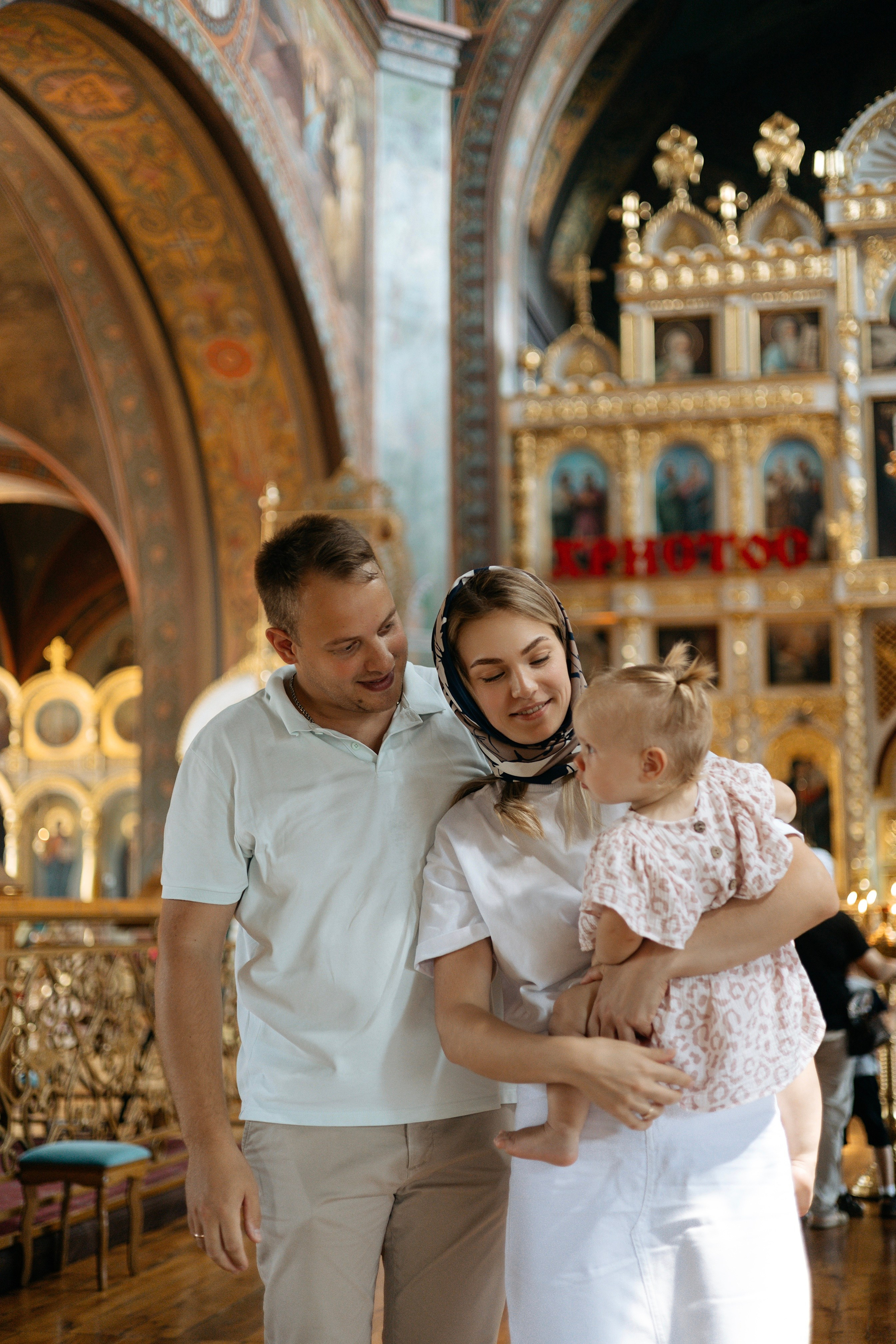 Крещение Варвары. Самый теплый фотограф в Краснодаре Рябоконь Ксения