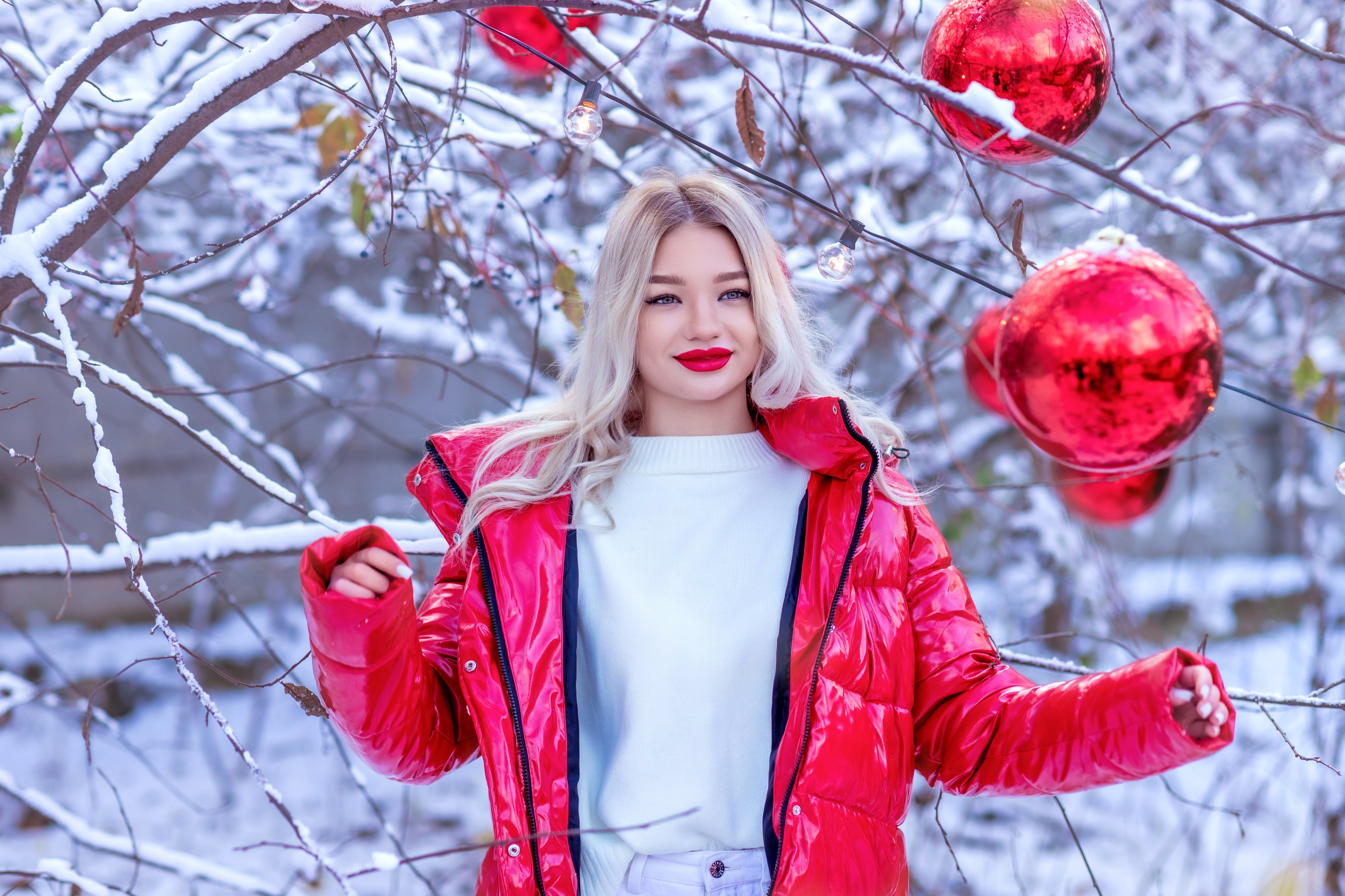 Фотопроект «Красные ШАРЫ». Фотограф Алина Лебедь