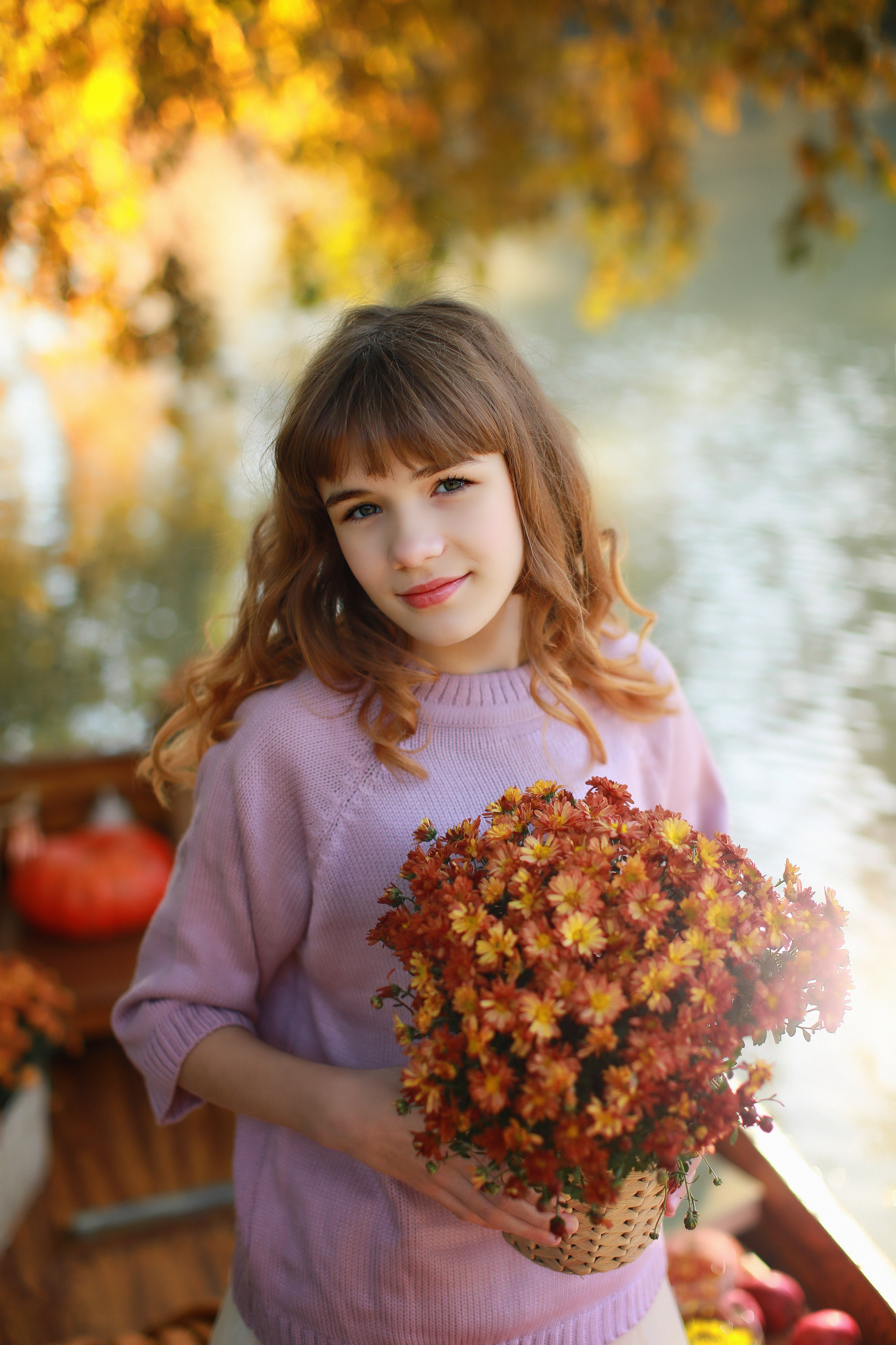 Осенняя лодочка. Детский семейный фотограф Краснодар