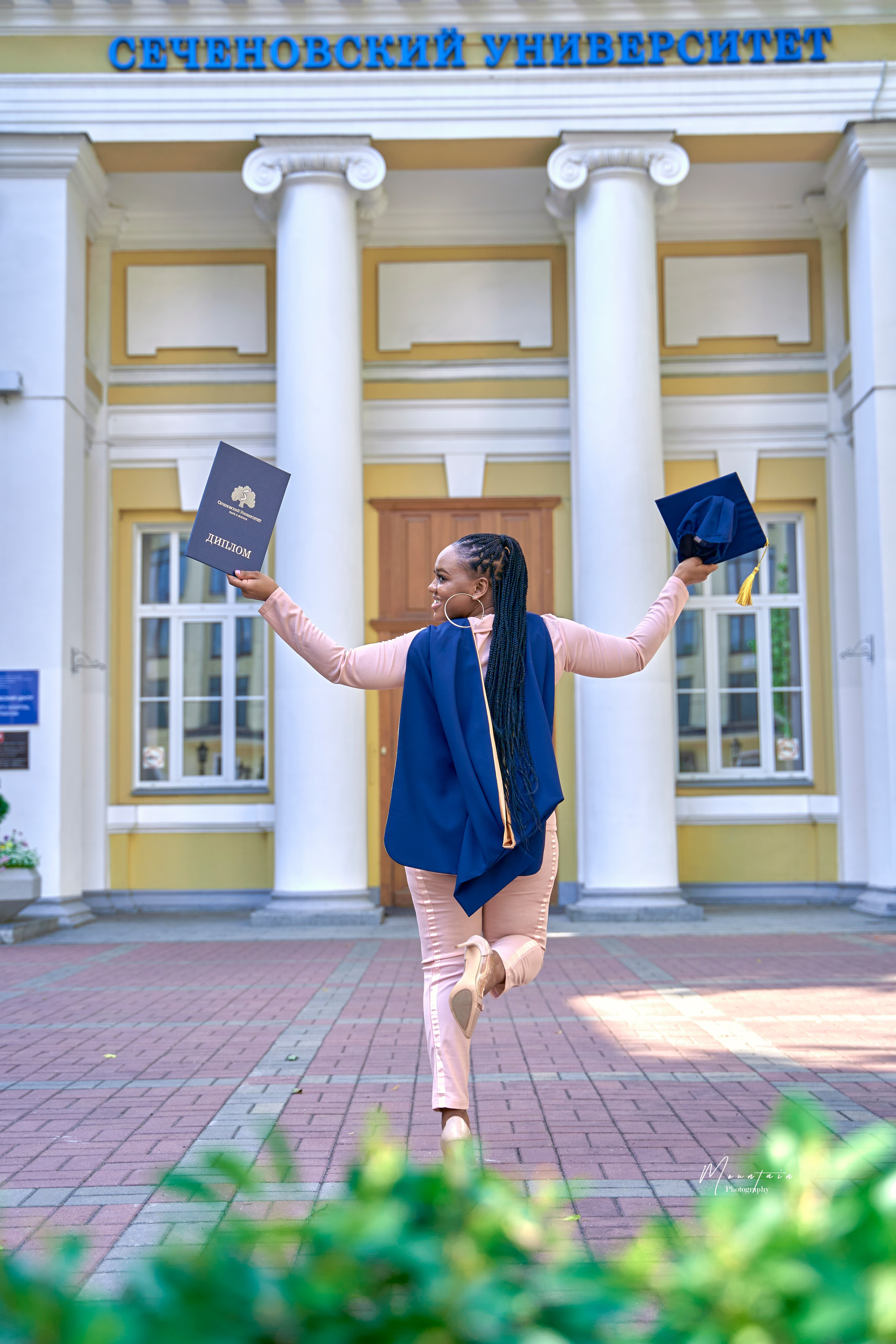 Remise des diplômes. Photographe basé à Moscou