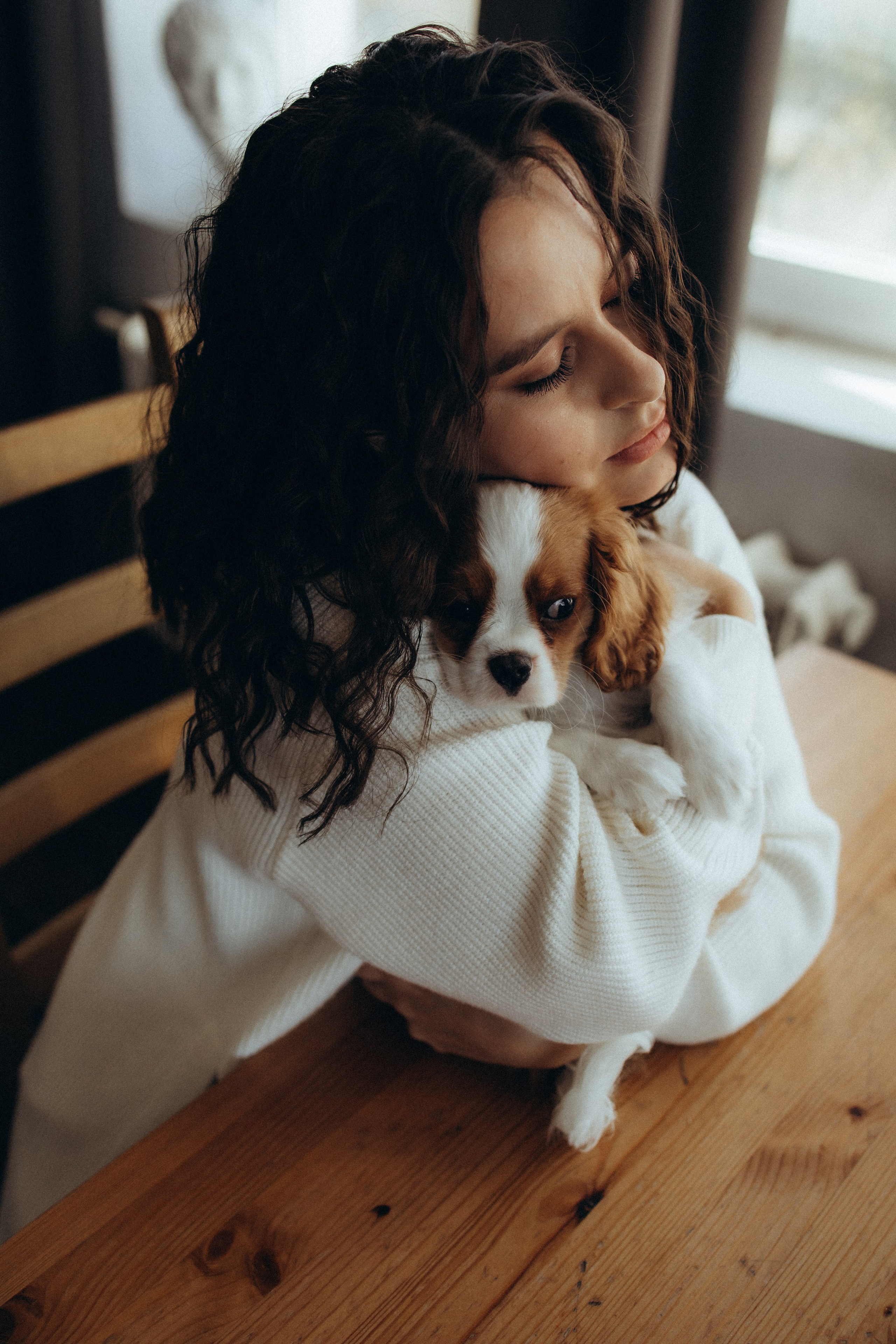 Ришат, Айгуль и пушистый малыш Йоко. Фотограф из Казани Мария Шамсутдинова
