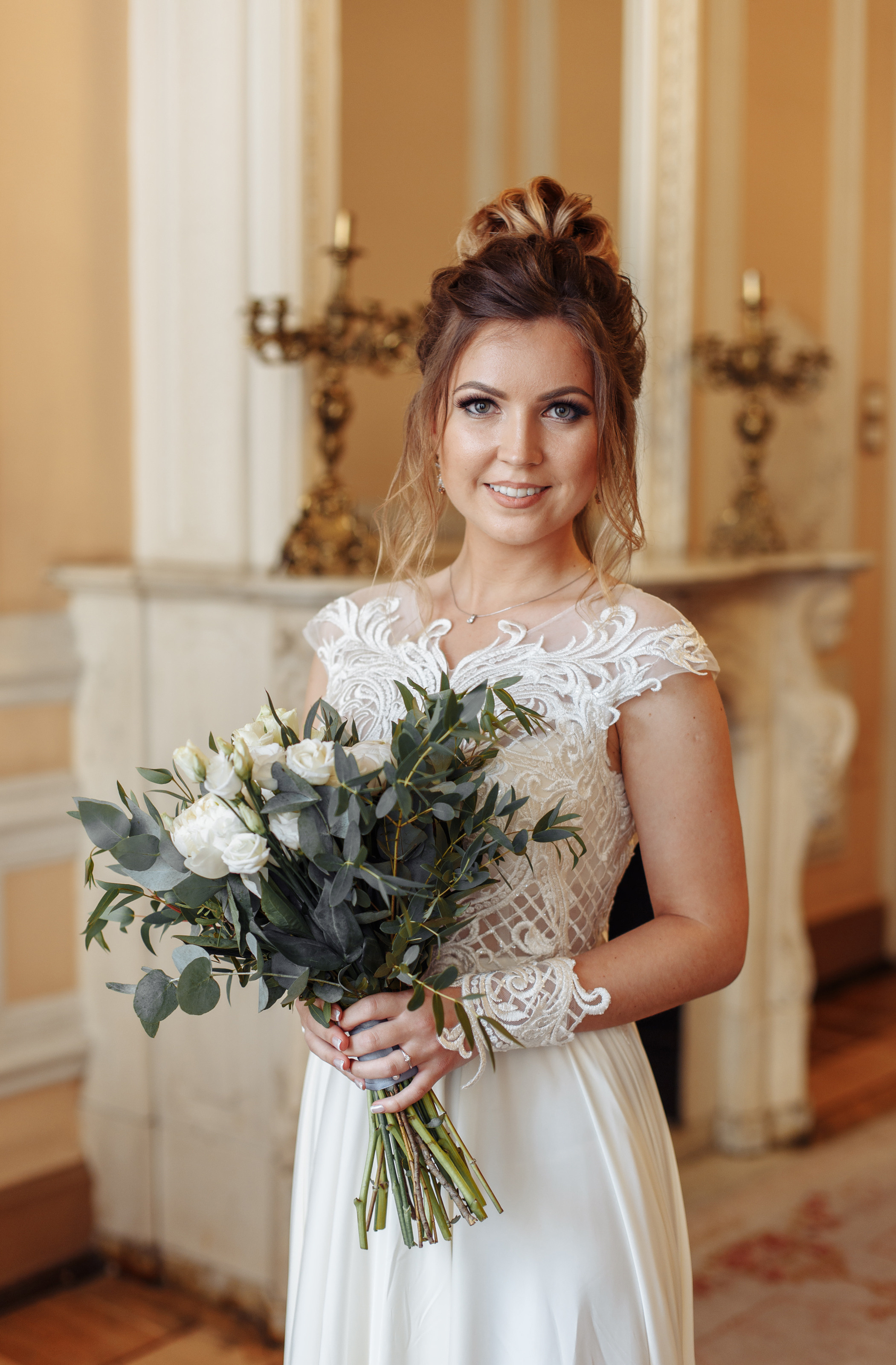 Молодожены, пример свадебных фото, свадебная прогулка. Свадебный фотограф в СПб Сергей Малиновский