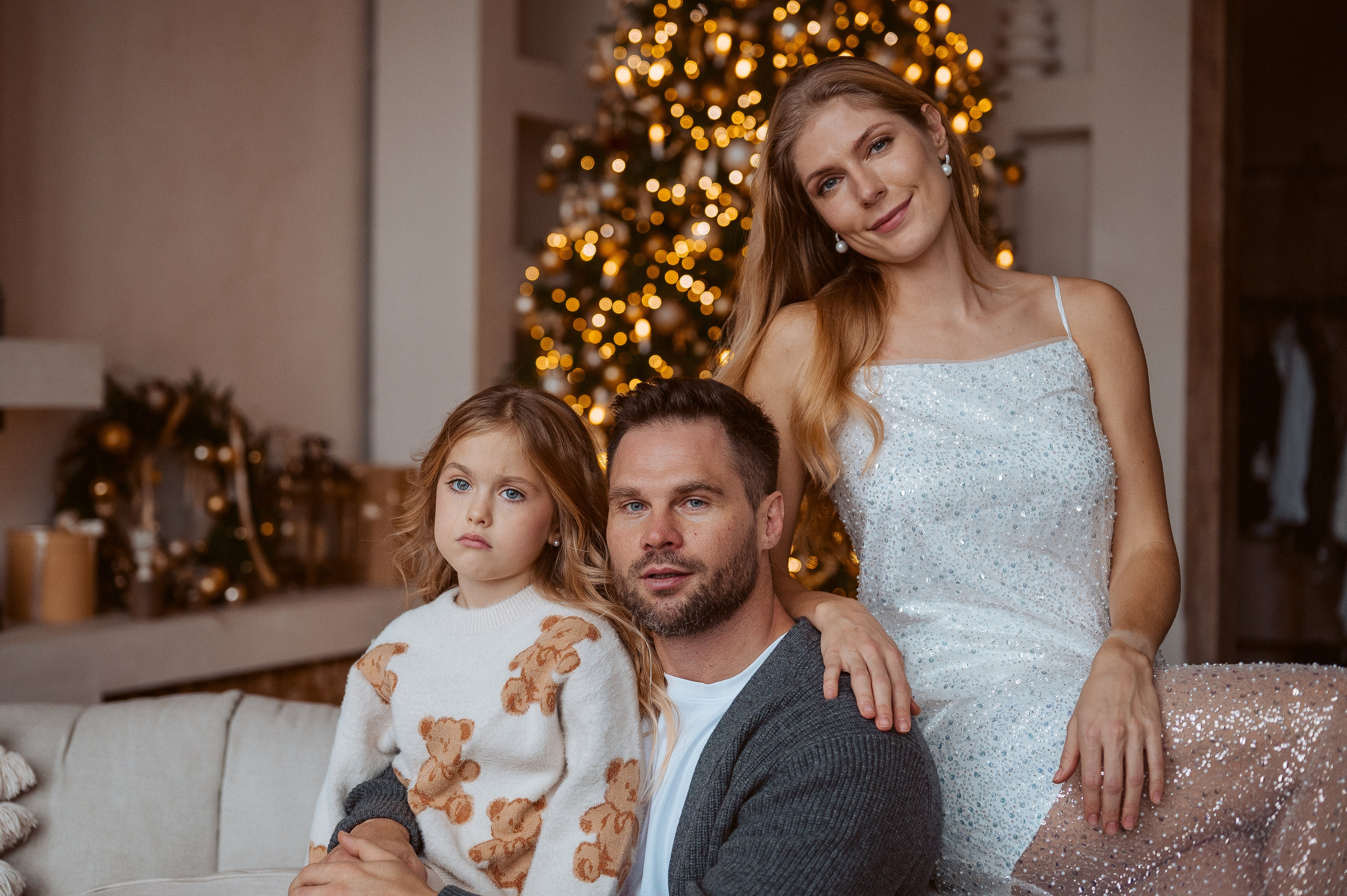 Новогодняя семейная съемка. Фотограф Москва Екатерина Постникова Индивидуальные и семейные съемки