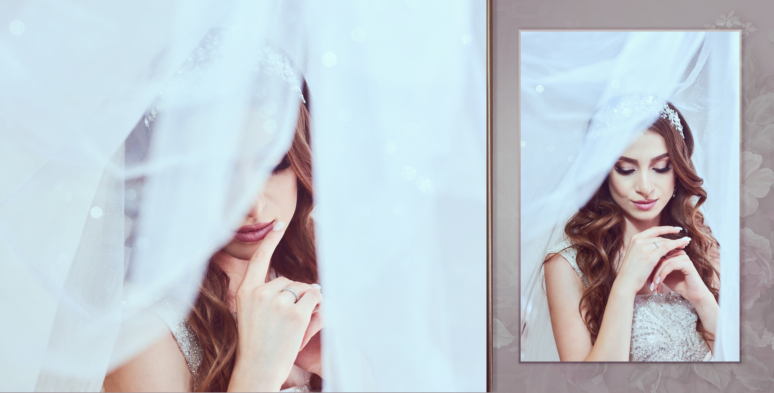 Свадебная фотокнига. Фотограф Кирсанова Наталия. Фотохудожник Наталия Кирсанова