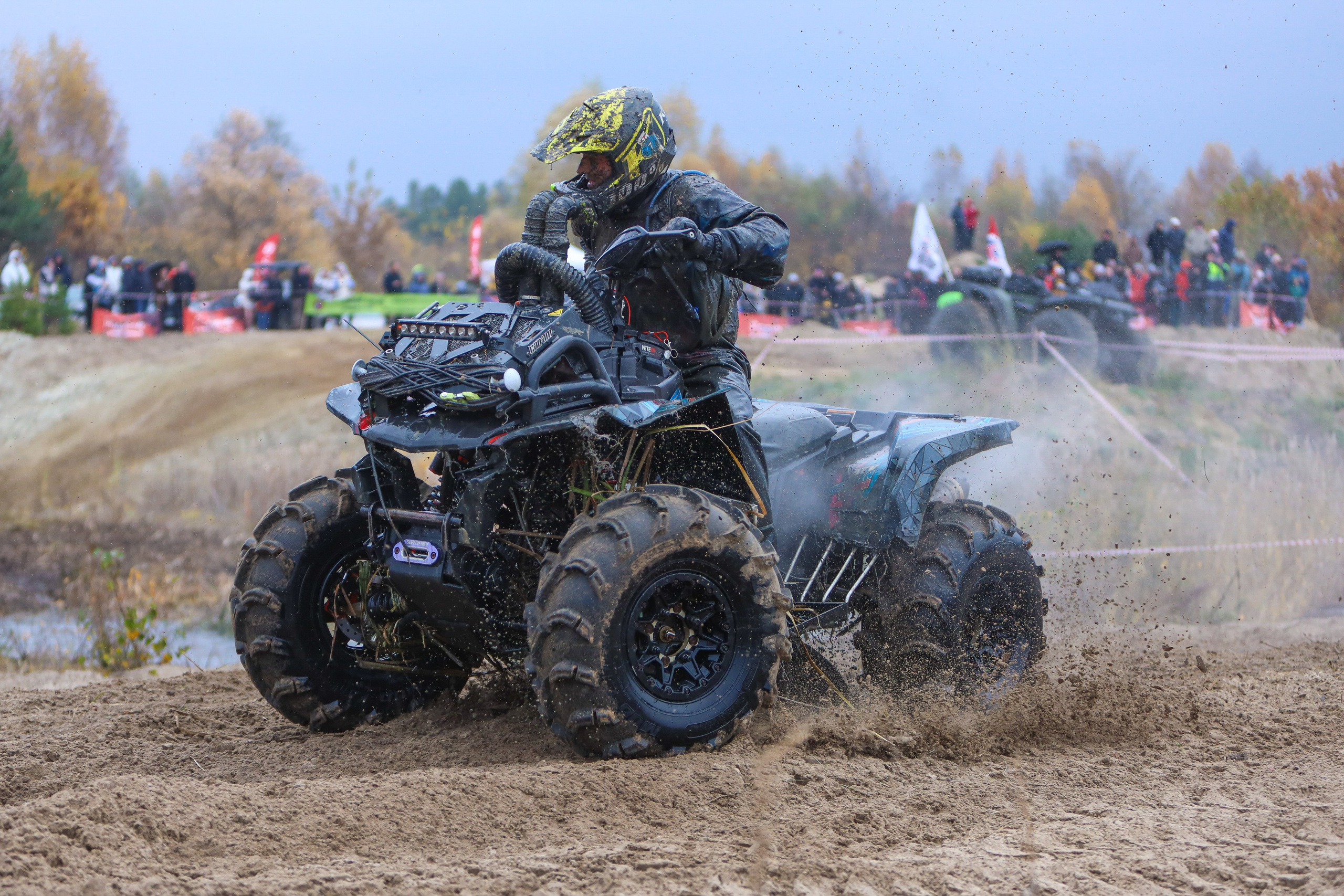 Гонки на квадроциклах Грязевое кольцо. Спортивный фотограф в Самаре