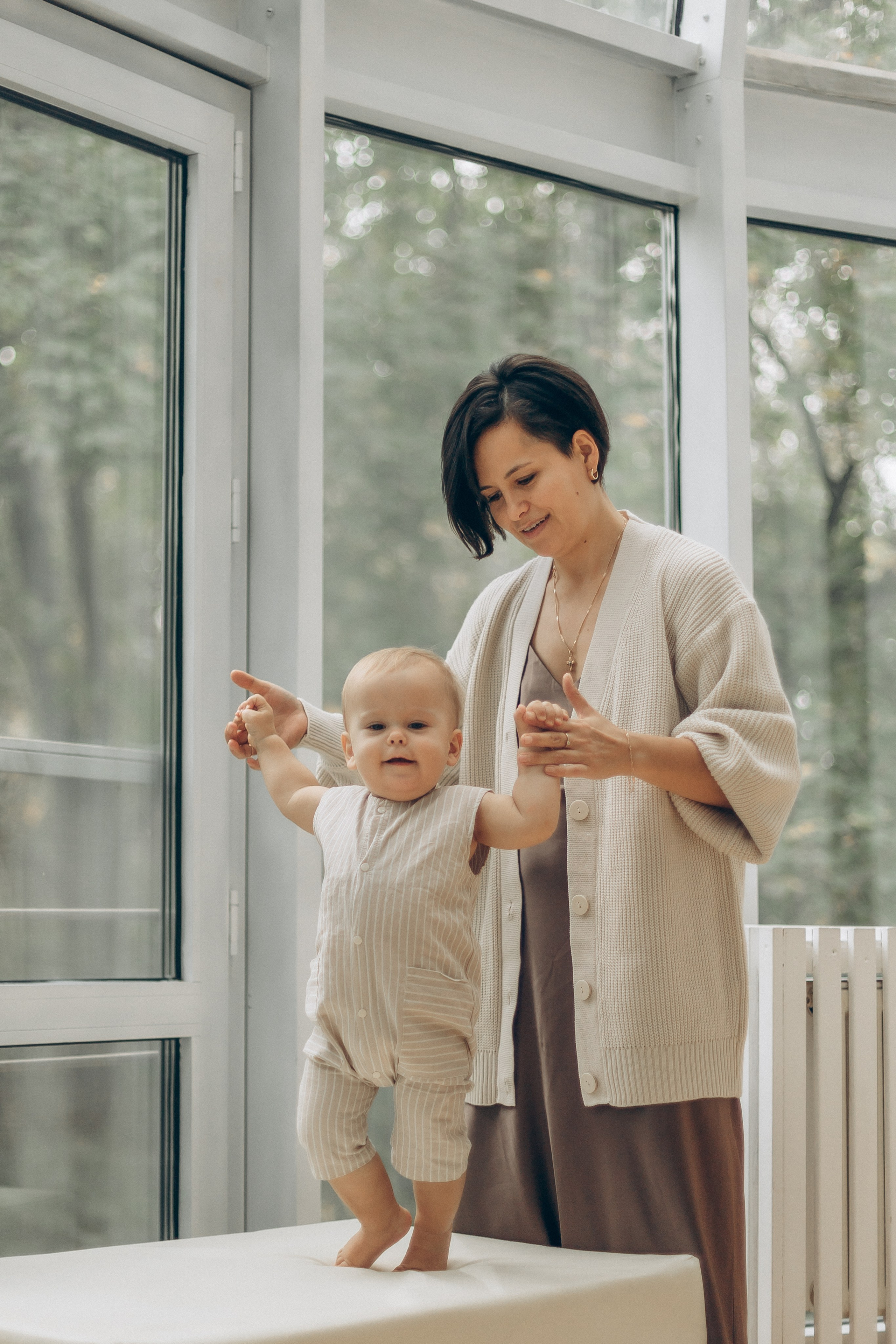 Фотосессия с малышом в студии. Семейный фотограф в Москве и Королеве Евгения Баукова