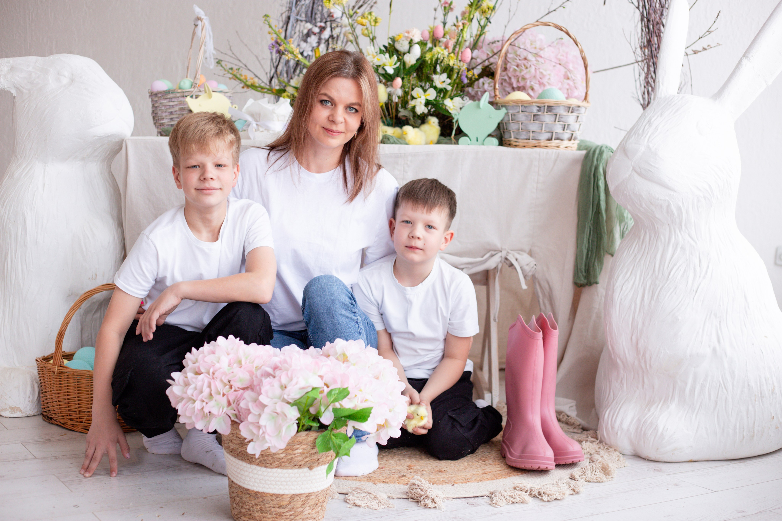 Семейная съёмка в студии