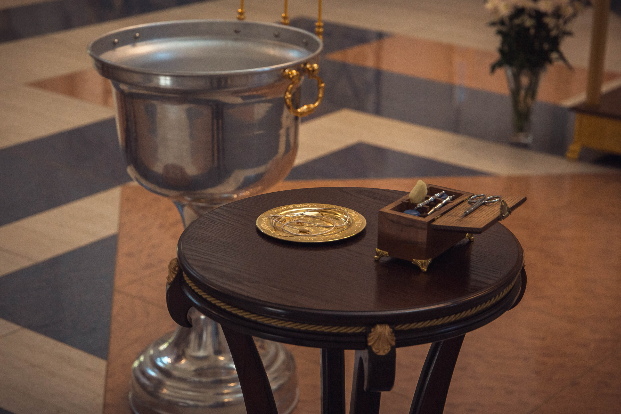 Крещение Екатерины В Казанском Девичьем монастыре