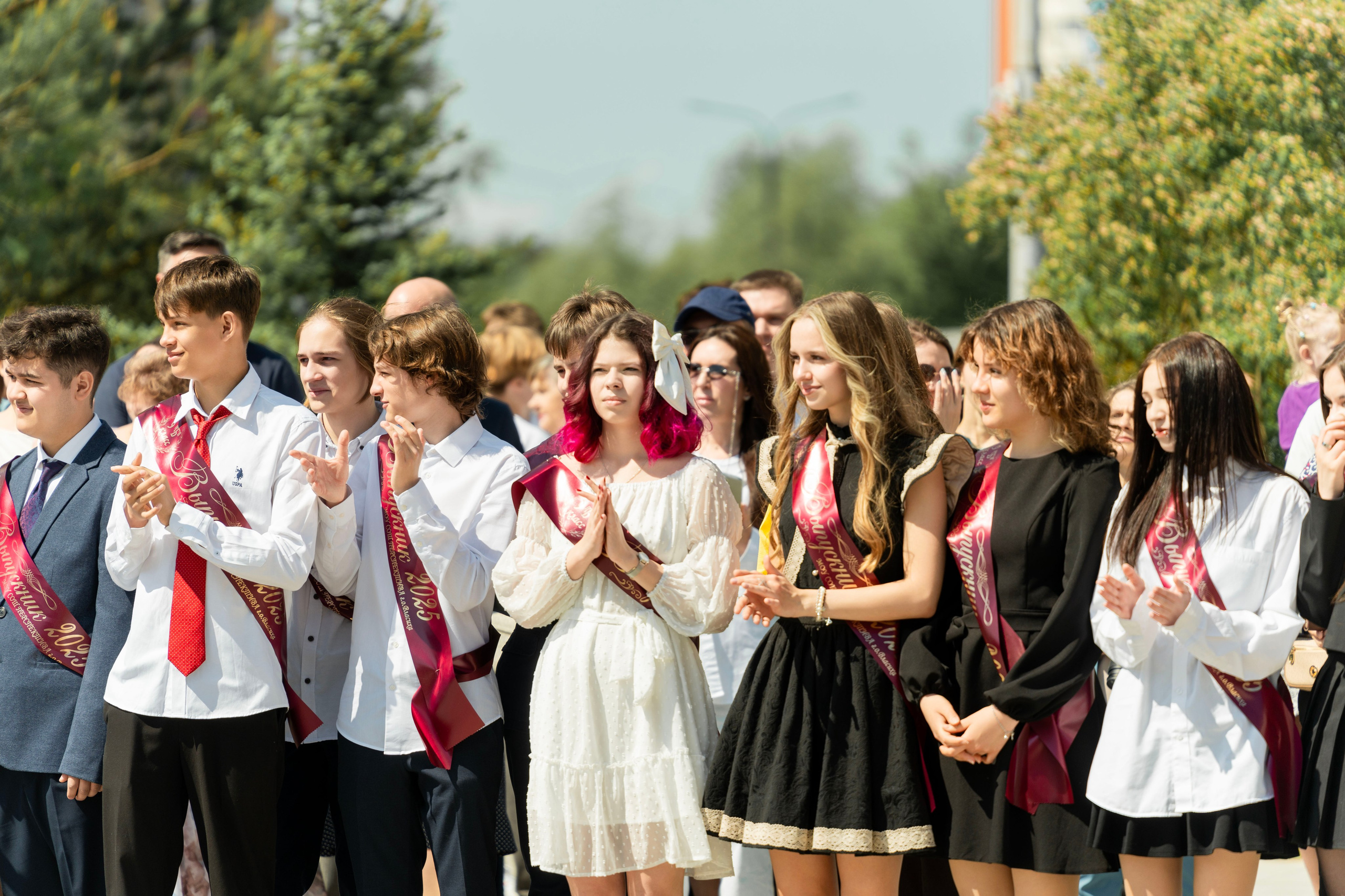 Выпукные 9 классы. Фотограф Юлия Попова
