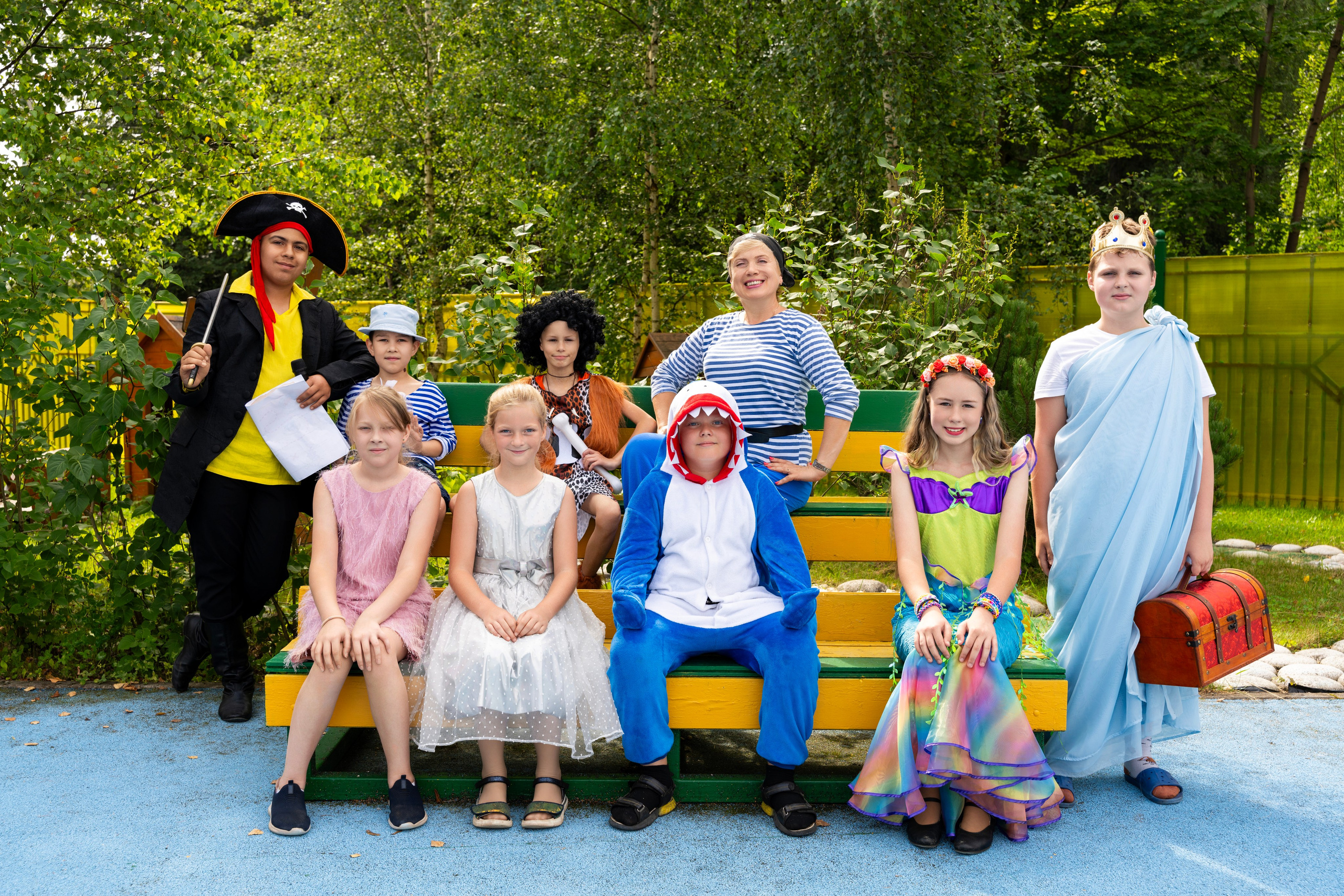 Игры на свежем воздухе. Фотограф Юлия Попова