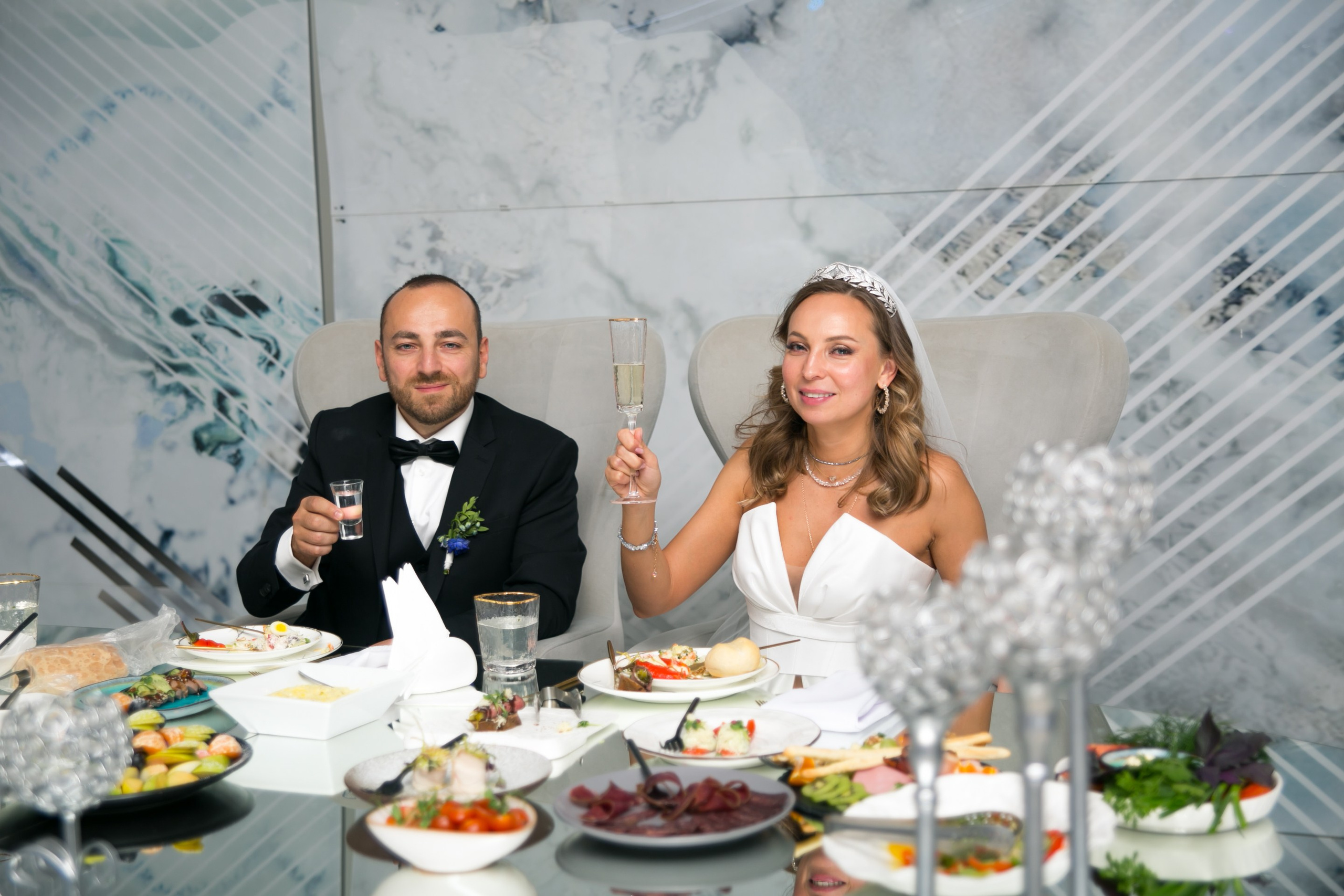 Свадебный банкет, СПб. Портретный и репортажный фотограф в Санкт-Петербурге Елизавета Я