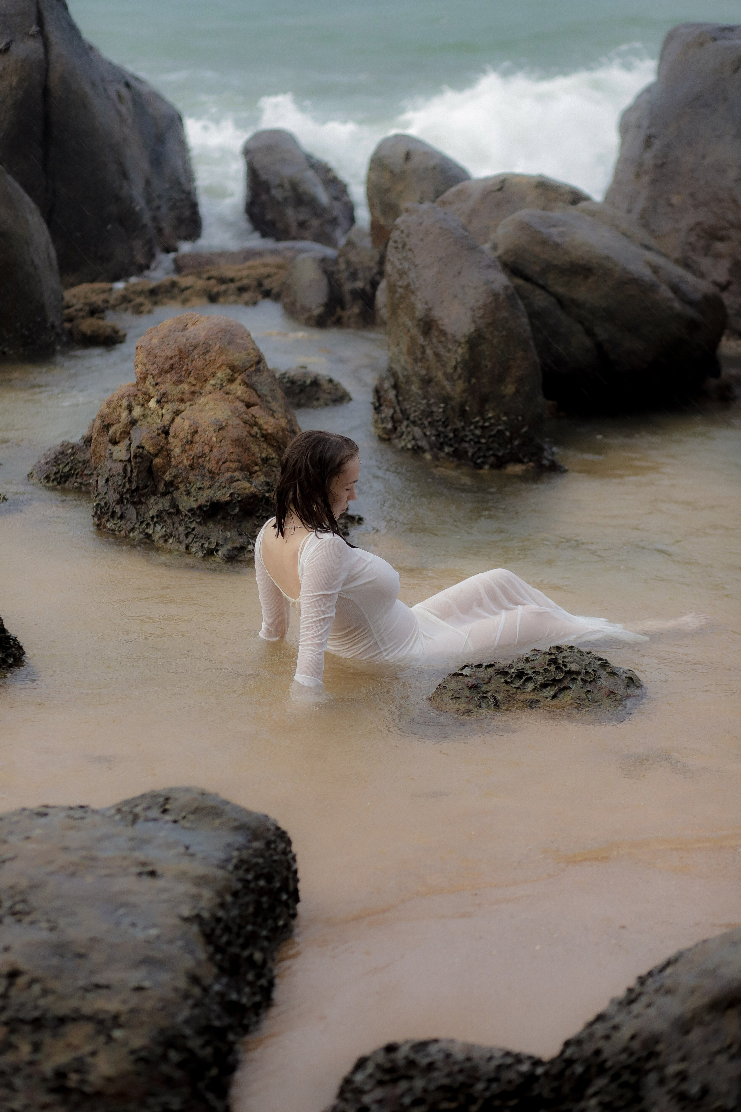 Хиккадува пляж. Фотограф на Шри-Ланке