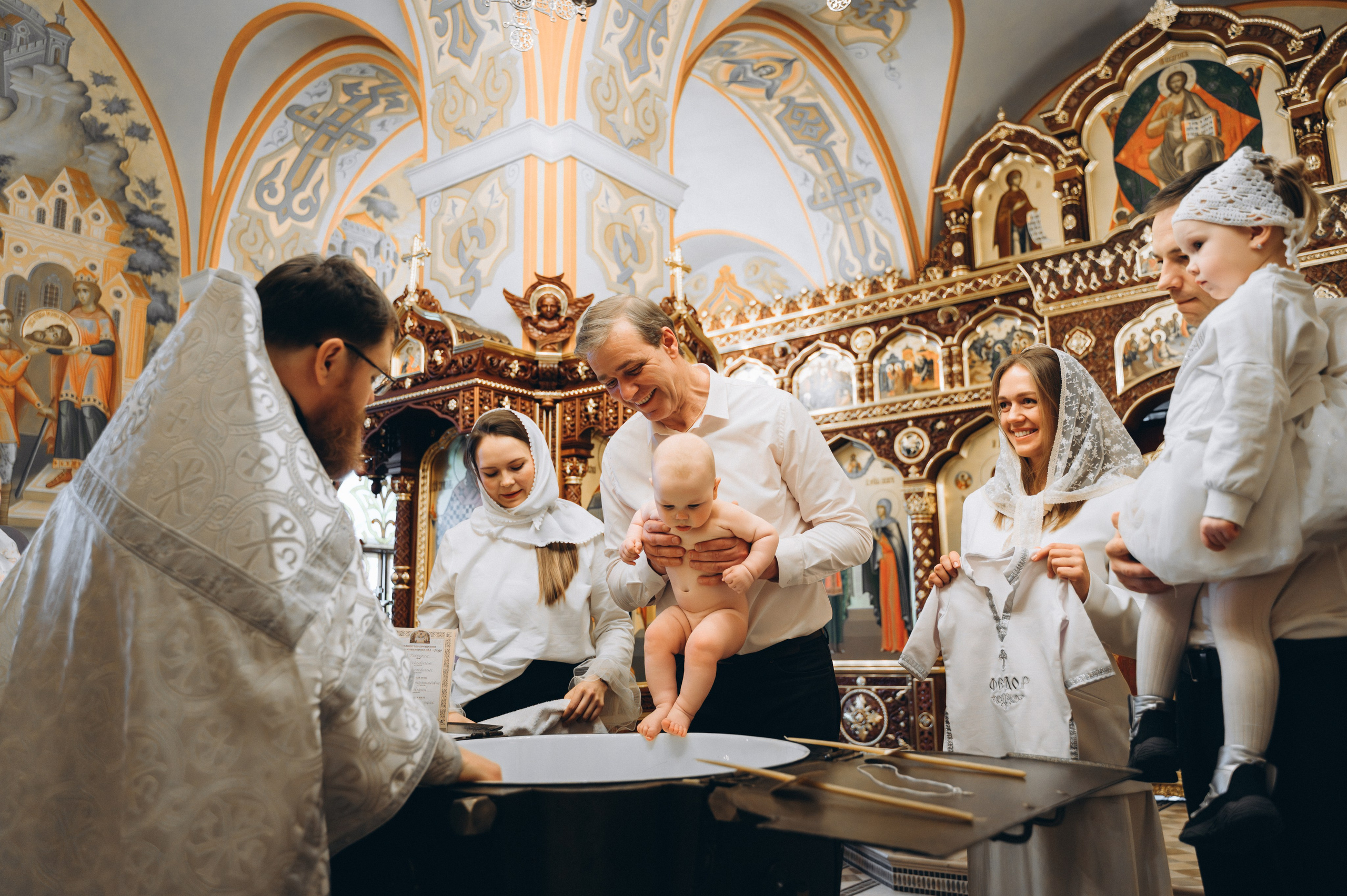 Крещение Фёдора (Храм Всех Святых) криптовый. Семейный фотограф в Минске Дарья Дреко