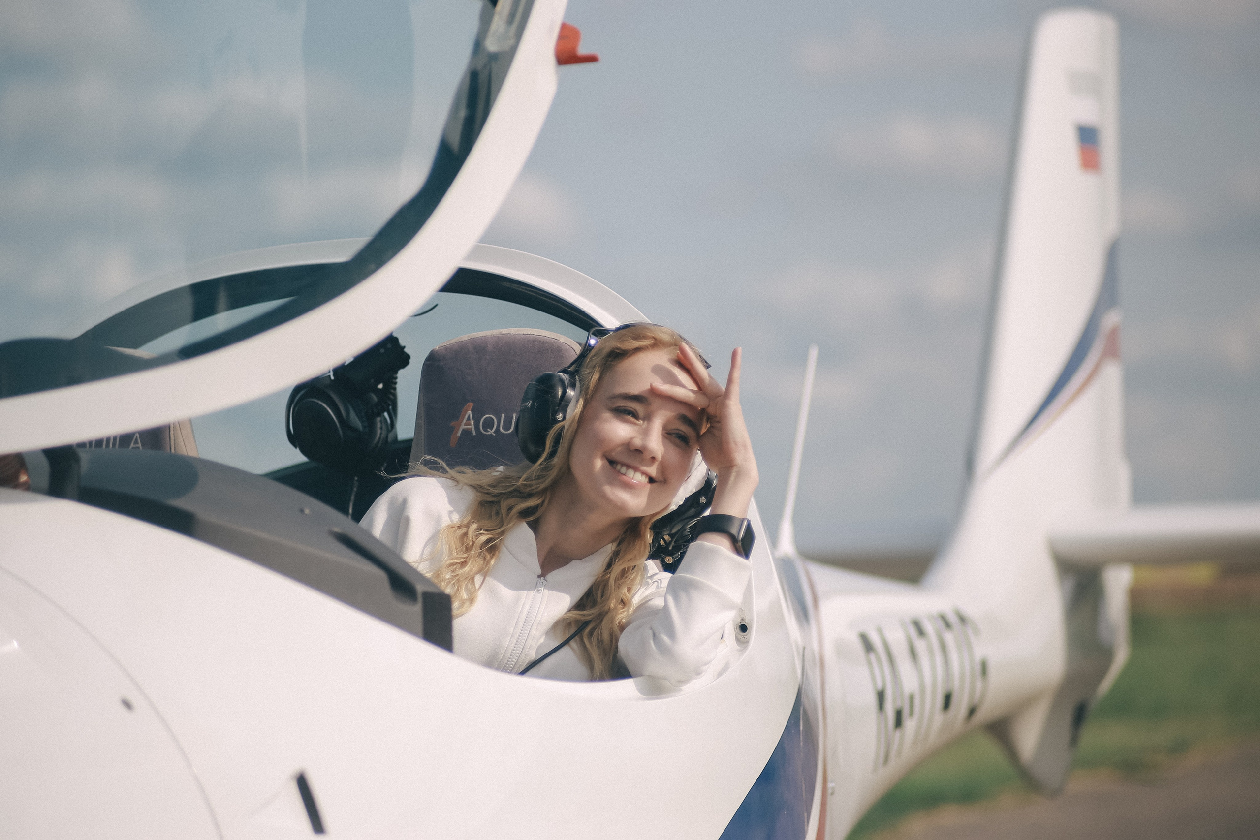 Съёмки фильма «Небо, прощай!». Аэродром Северка. Антонина Морозова, профессиональный семейный фотограф видеограф