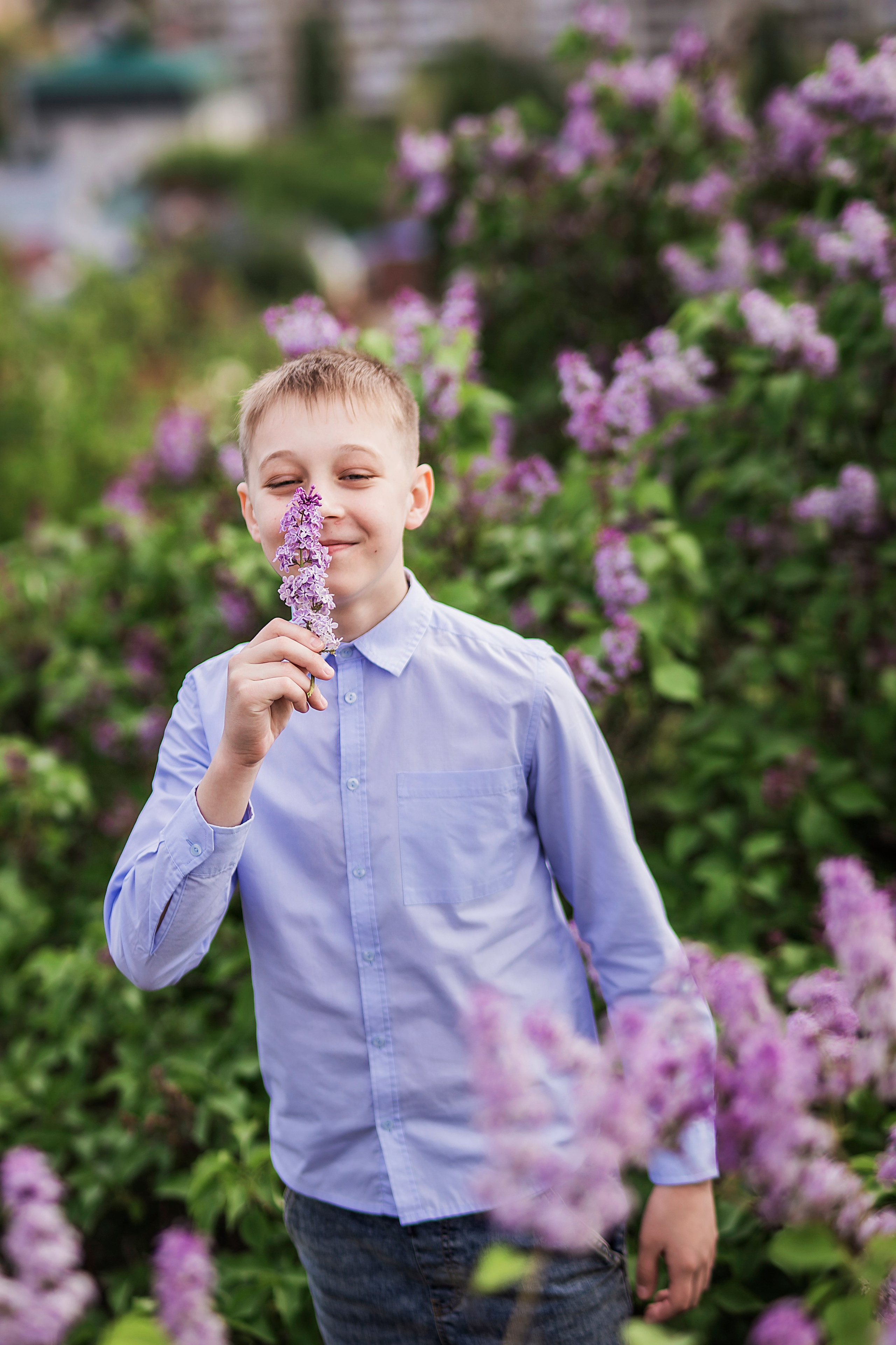 Сиреневый рай. Семейный фотограф в Саратове