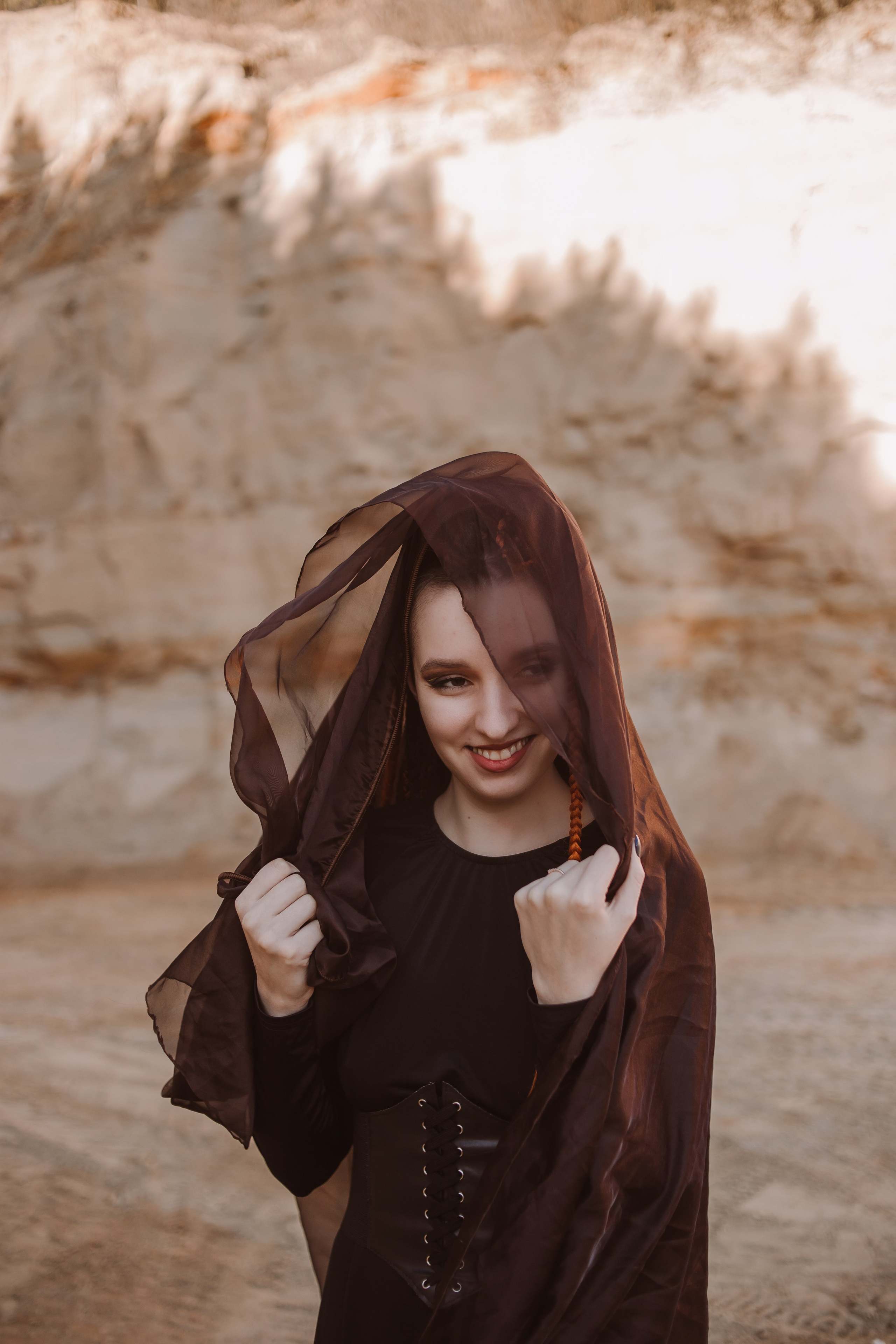 Марина. Песчаный карьер. Фотограф Регина Крикунова г. Красноярск