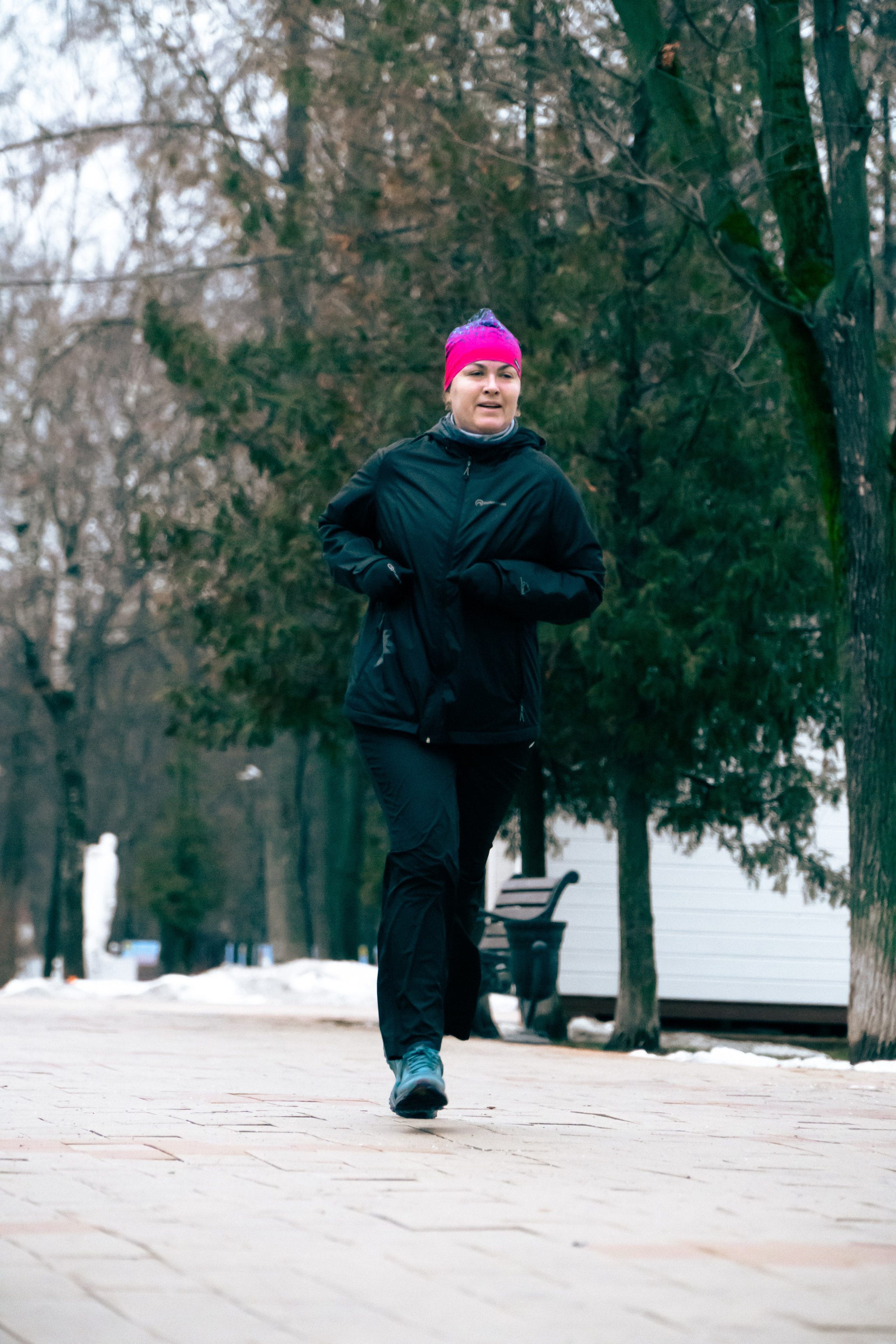 5 вёрст Наташинский 18 января 2025. Роман Капилюшов. Бег. Фото. Видео. г. Люберцы