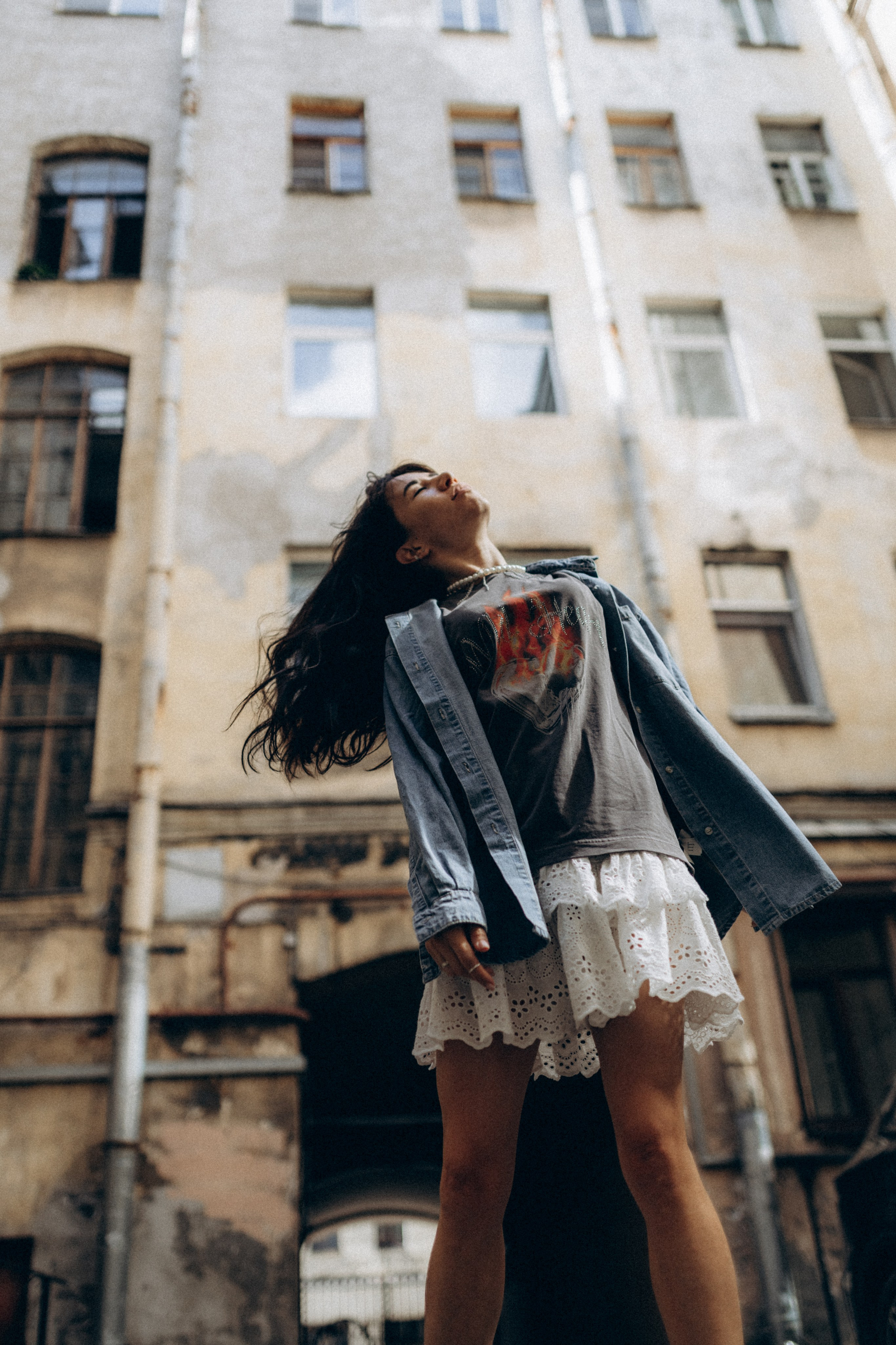 Алёна. Питерские дворики. Фотограф НОГИНСК, Москва, Анастасия Белая