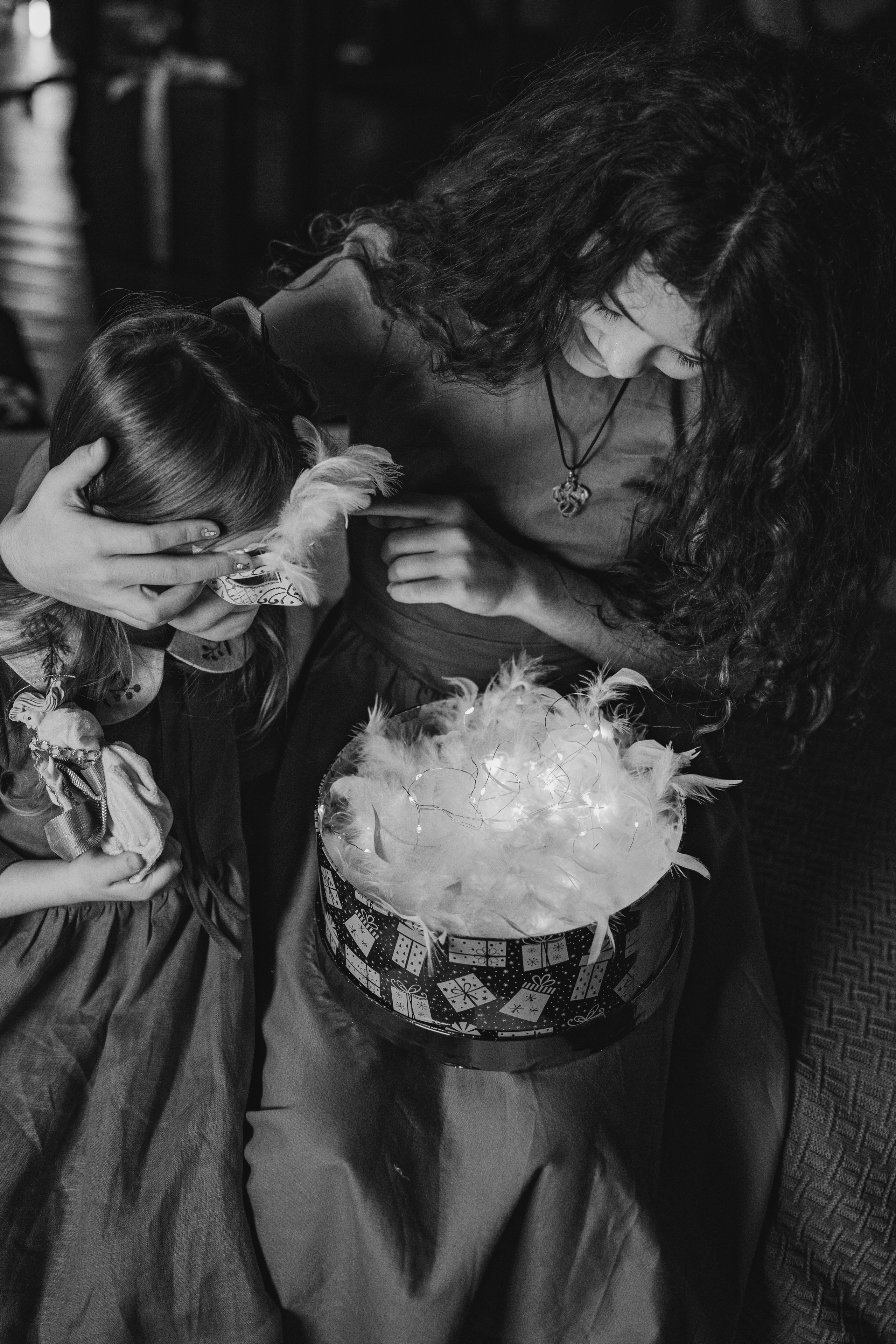 Новогодняя история большой прекрасной семьи Ирины. Семейный и портретный фотограф в Санкт-Петербурге Татьяна Гримоть