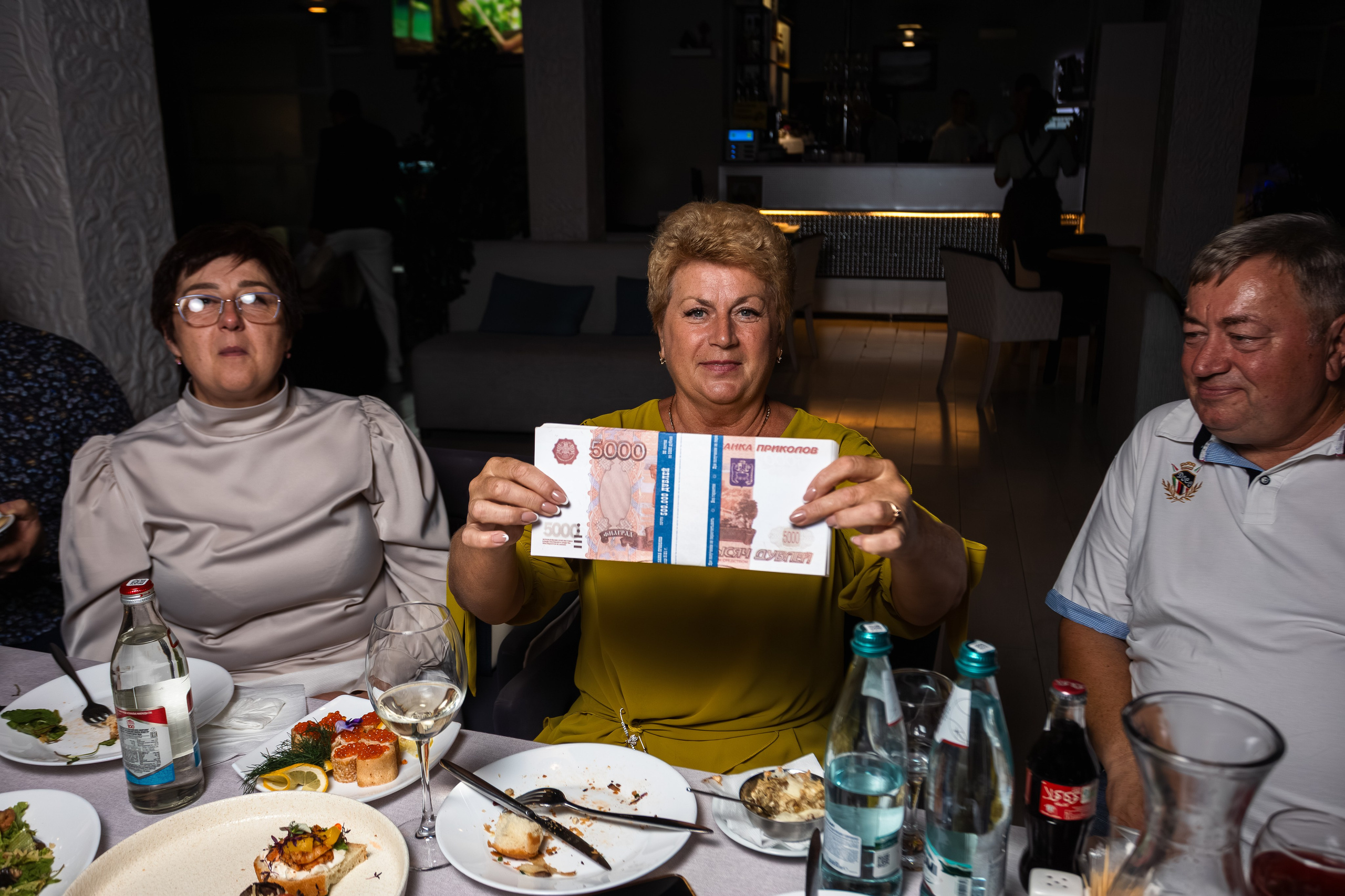 Юбилей в кафе «Парус». Репортажный фотограф Анапа