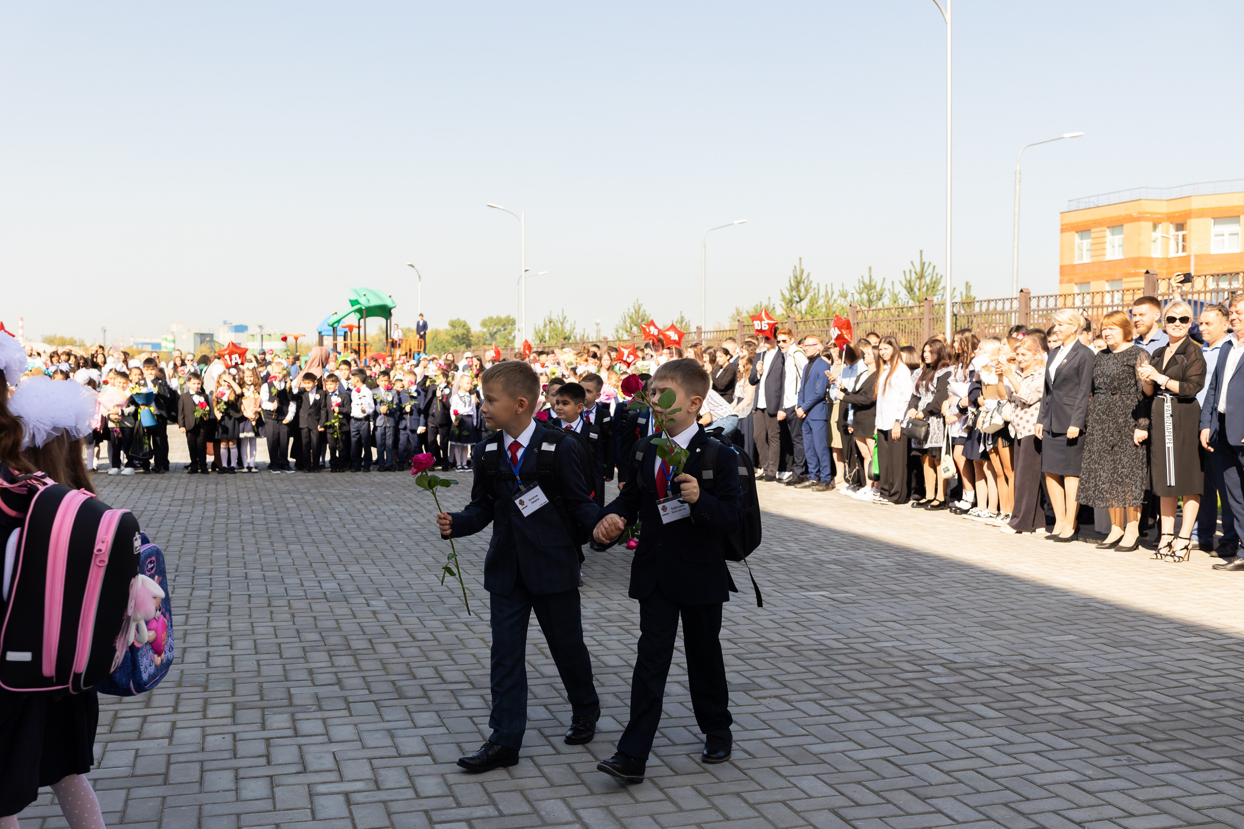 Линейка 1 сентября. Профессиональный Фотограф в Москве Андрей Славнов