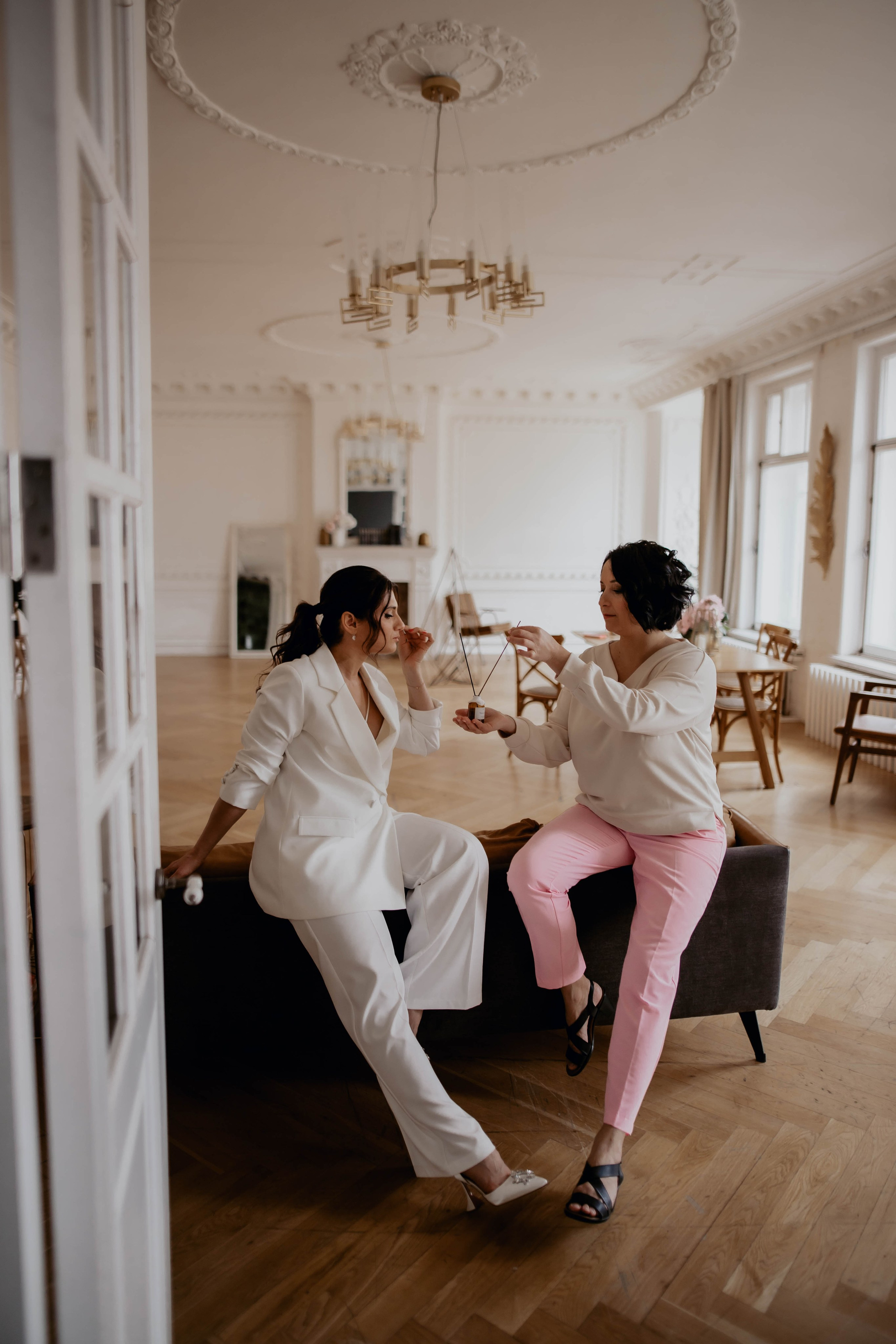 Ирина и Неля: бизнесвумен арома продукции. Фотограф Veronika Potaseva