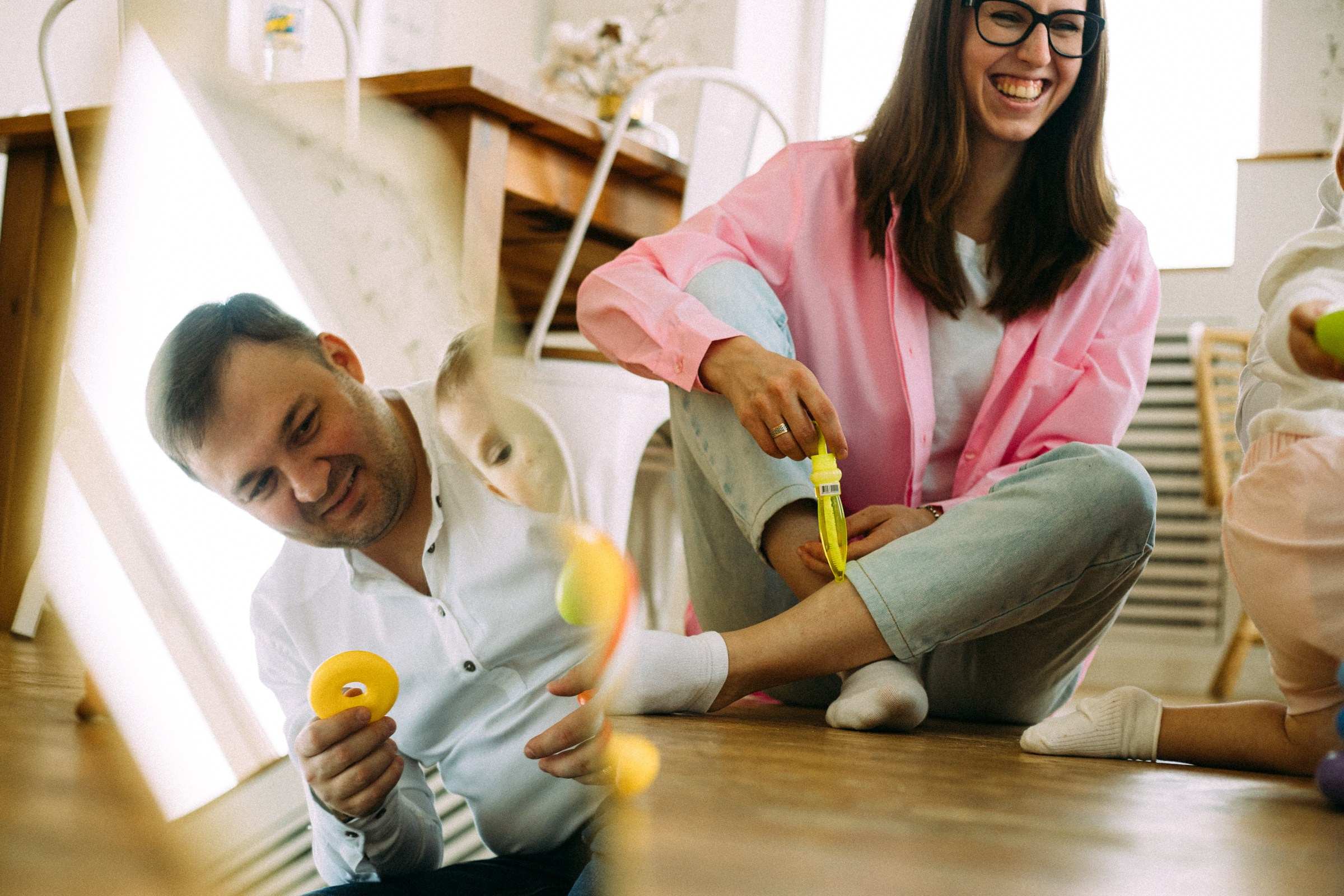 Маша и родители. Женский и репортажный фотограф Москва Натали Смирнова