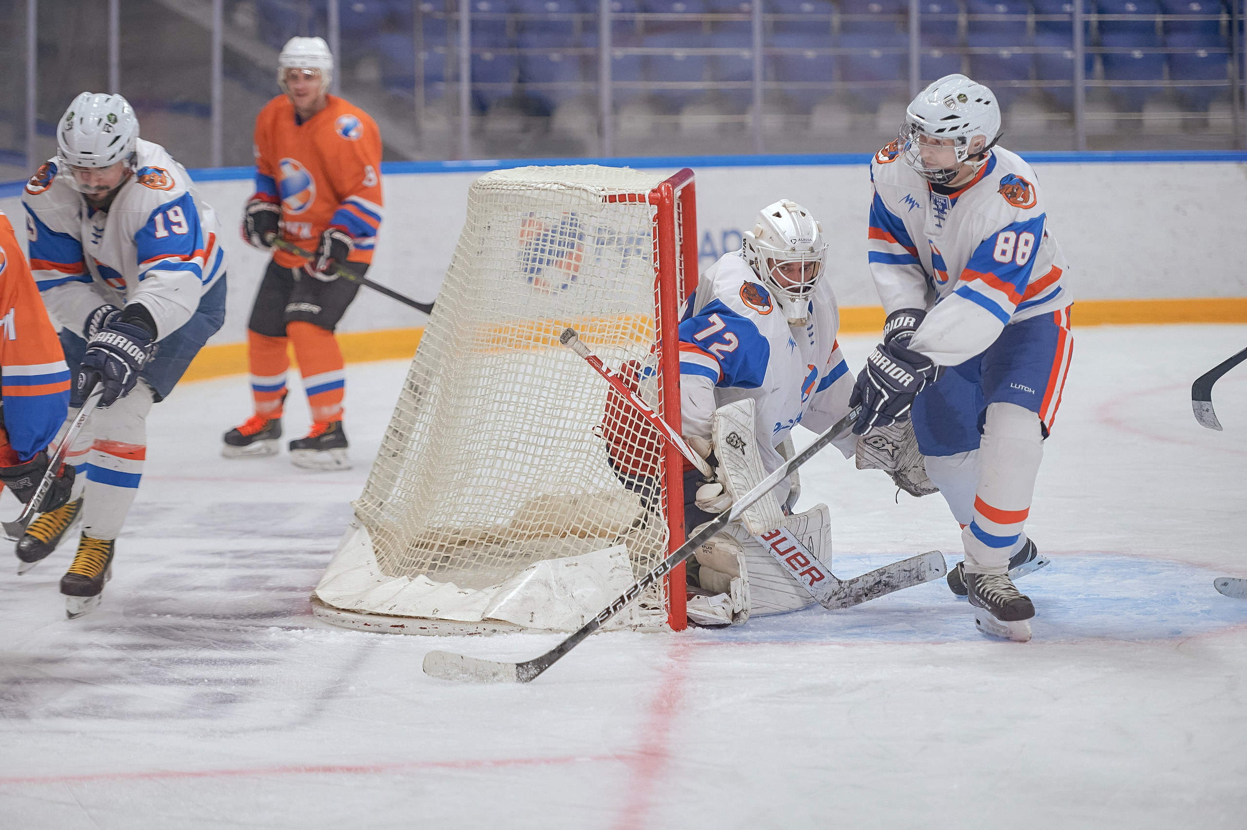 Портфолио репортажной фотосъёмки: Кристалл арена — Хоккей — РусГидро. Фотограф Яковлев Роман — Красноярск