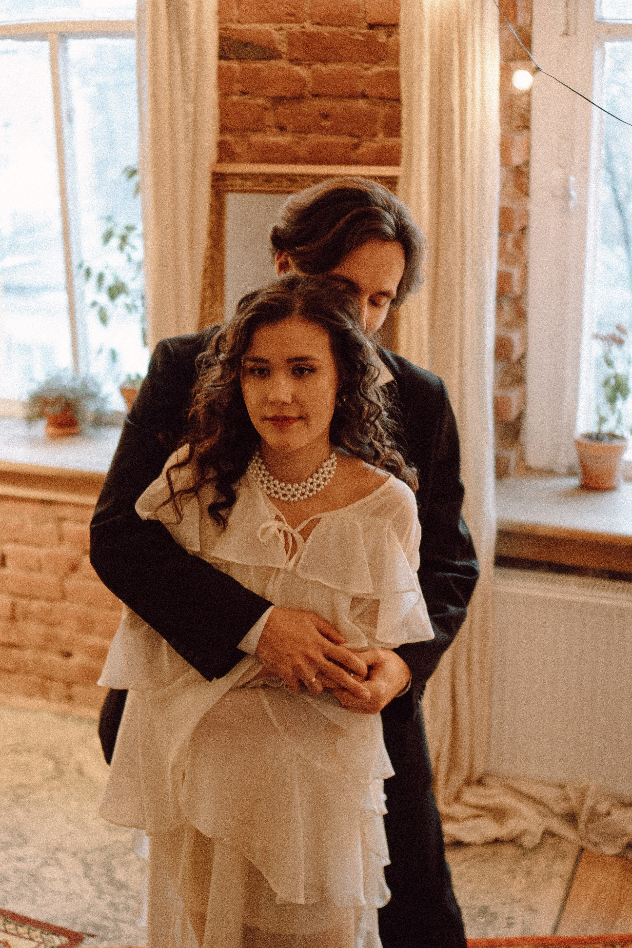 УТРО ЖЕНИХА И НЕВЕСТЫ В ФОТОСТУДИИ И ОСНОВНАЯ ФОТОСЕСИСИЯ ЗИМОЙ. Профессиональный фотограф, Санкт-Петербург — Виктория Богомолова