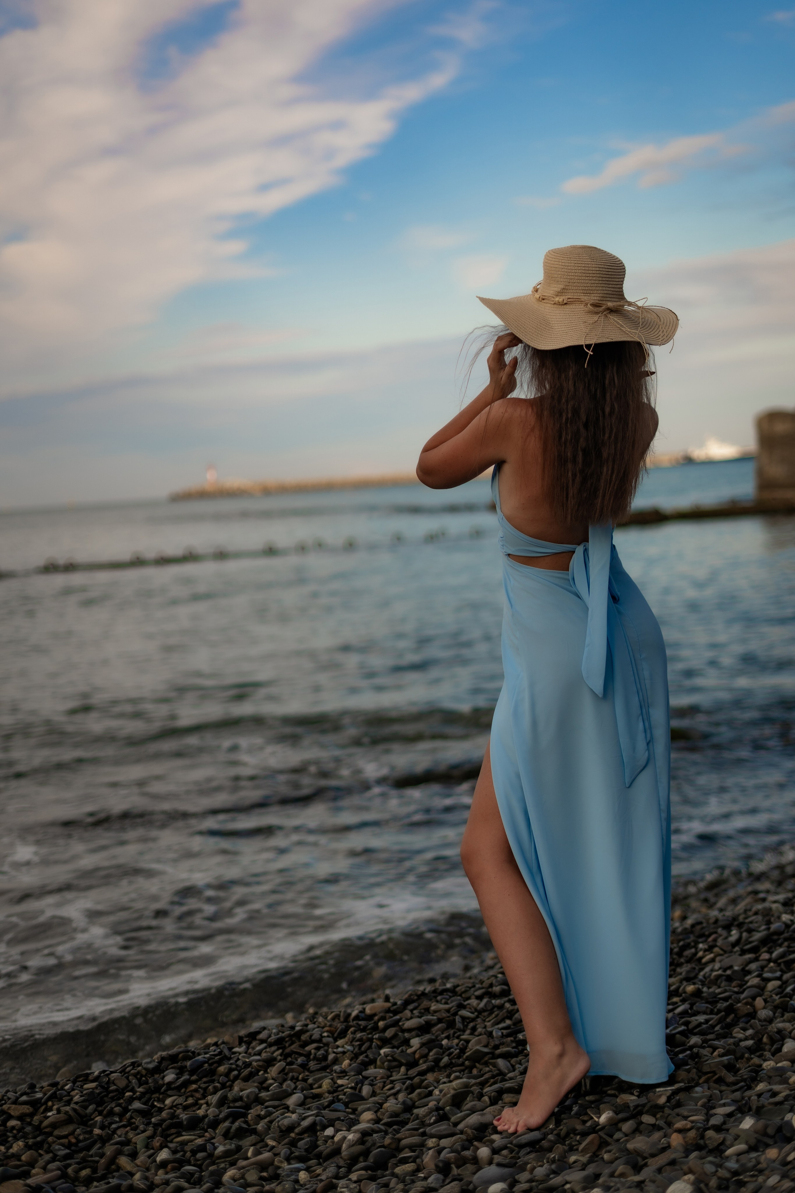 Фотосессия для Нины на пляже в Сочи. Профессиональный Фотограф в Сочи Марина Ситкина