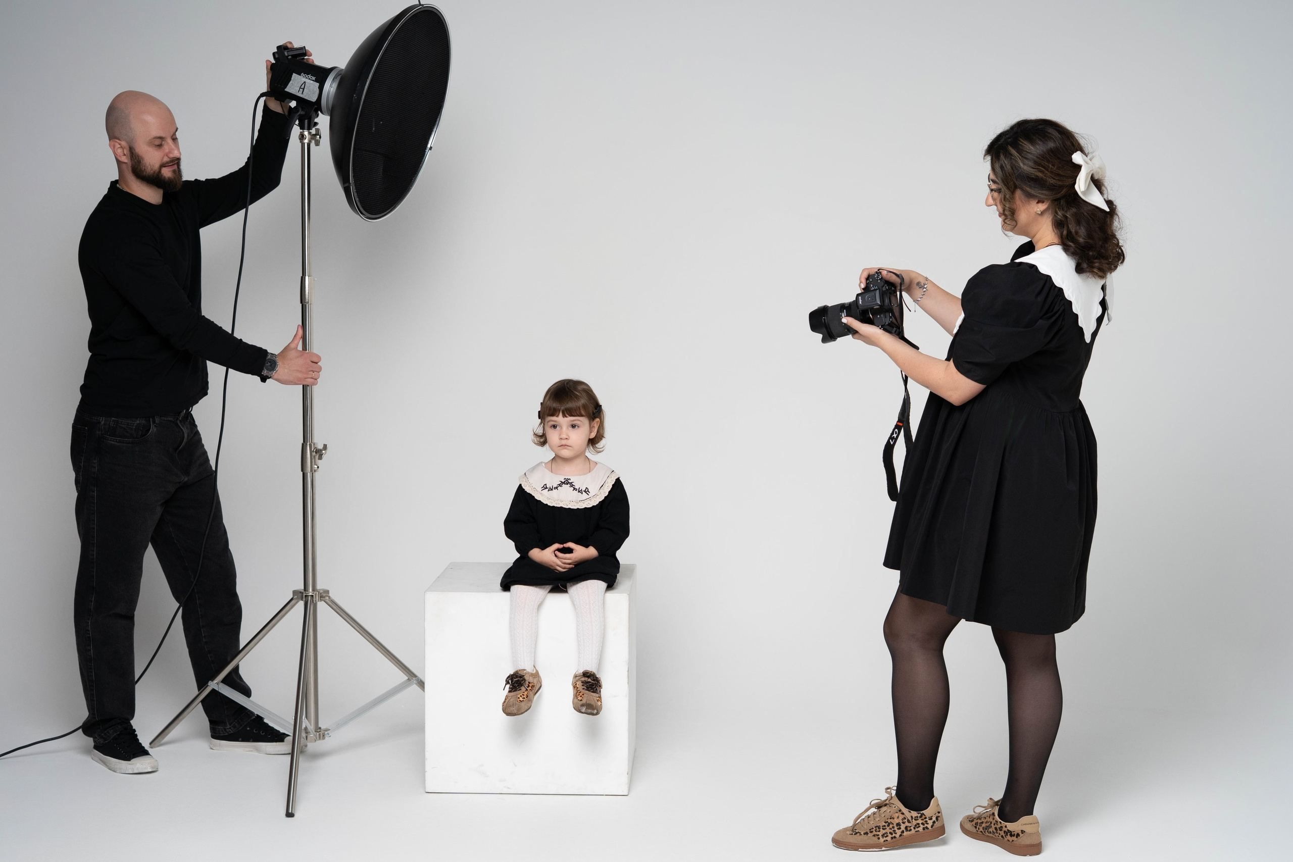 Семейная фотосессия в студии. Профессиональный Фотограф в Сочи Марина Ситкина