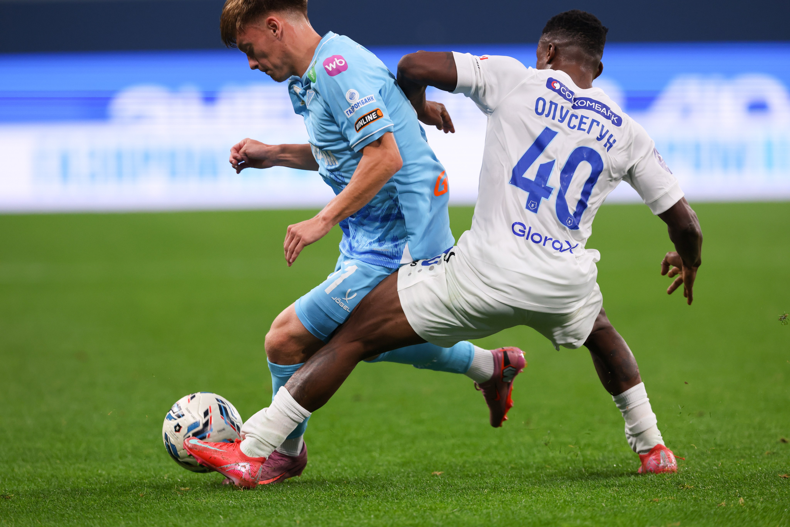 ФК «Зенит» — ФК «Пари НН» 30.08.2025. Спортивный и репортажный фотограф Антон Тереханов