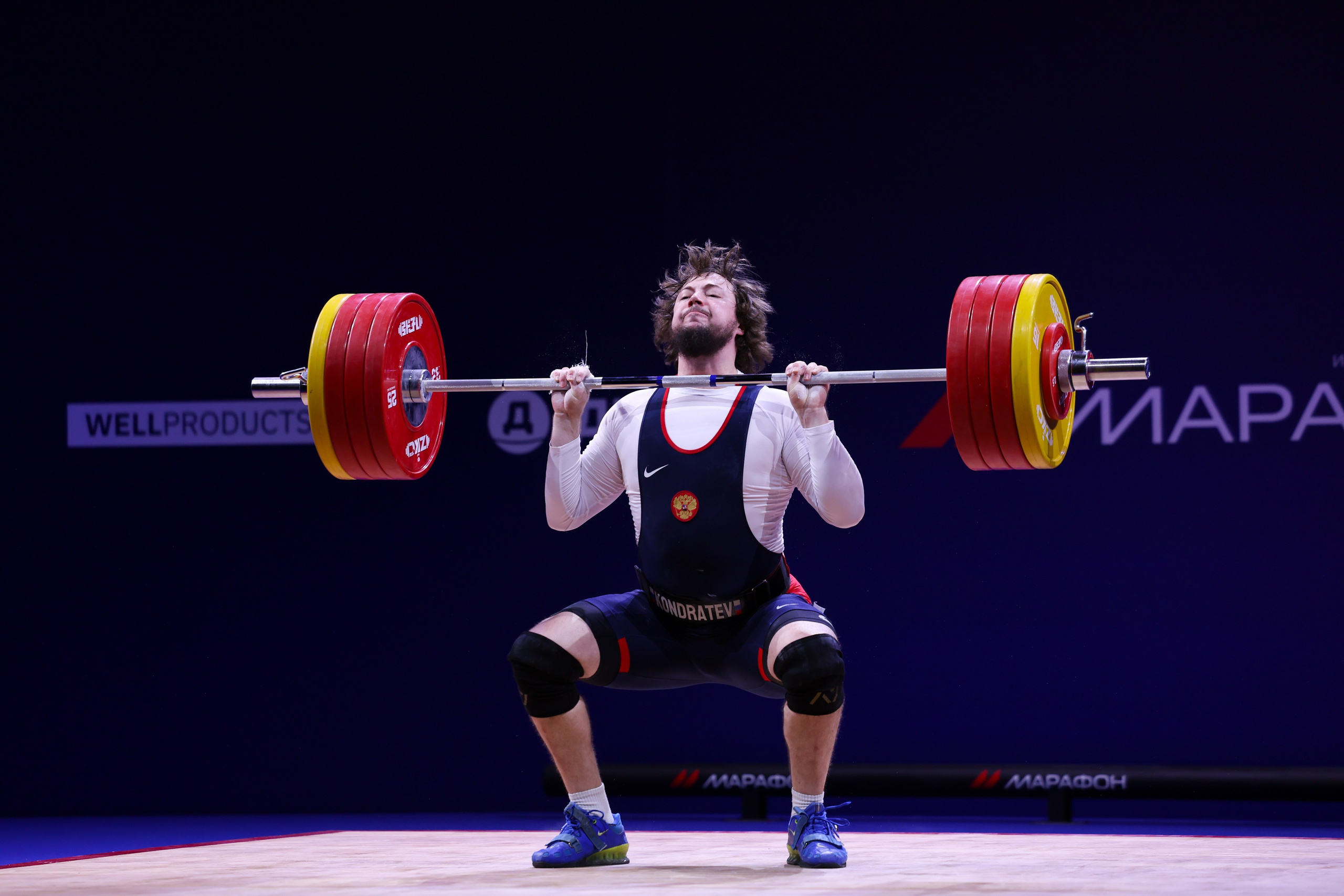 Чемпионат России по тяжелой атлетике 2025. Спортивный и репортажный фотограф Антон Тереханов