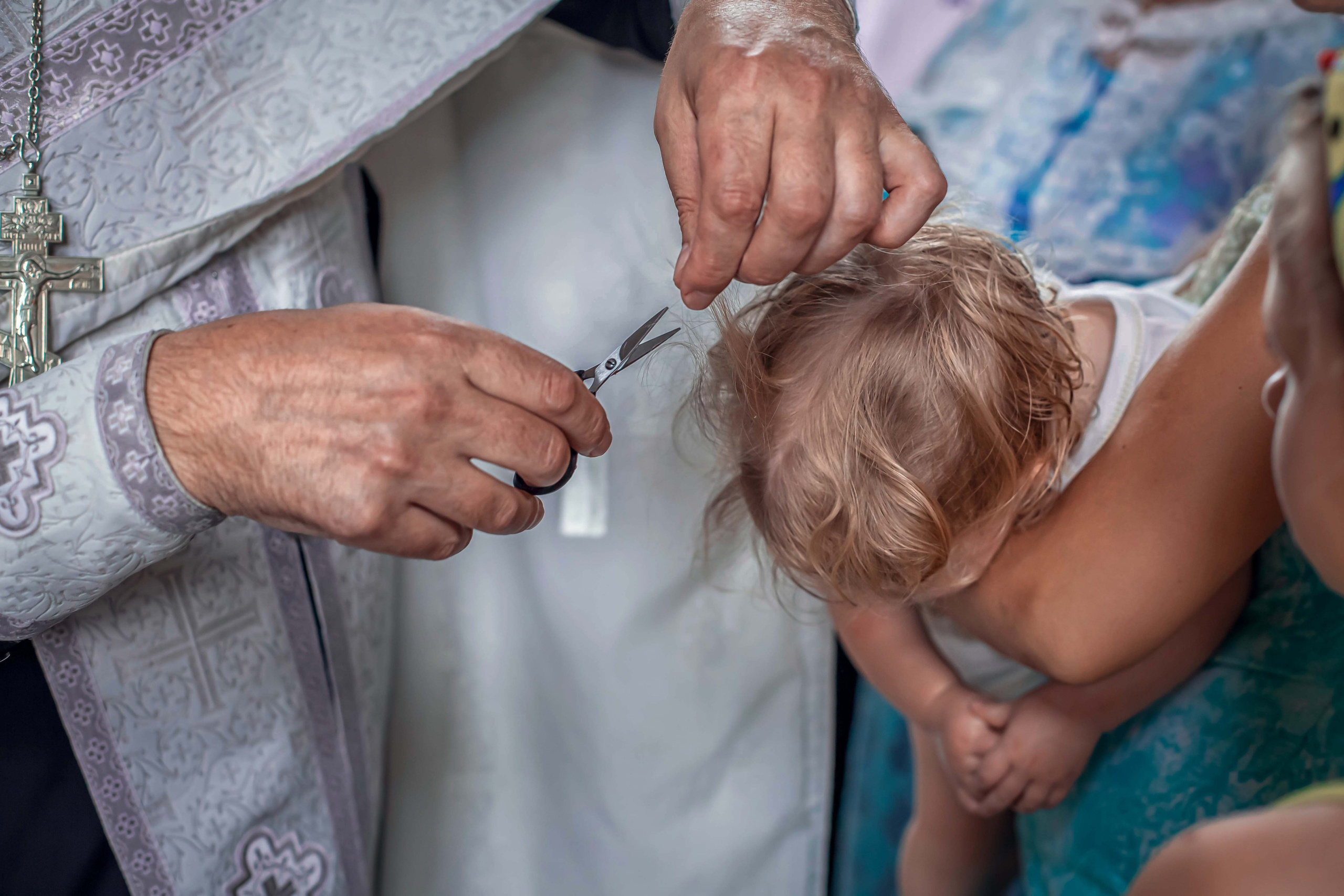 Крещение. Семейный и детский фотограф в Москве Ольга Кривенцова