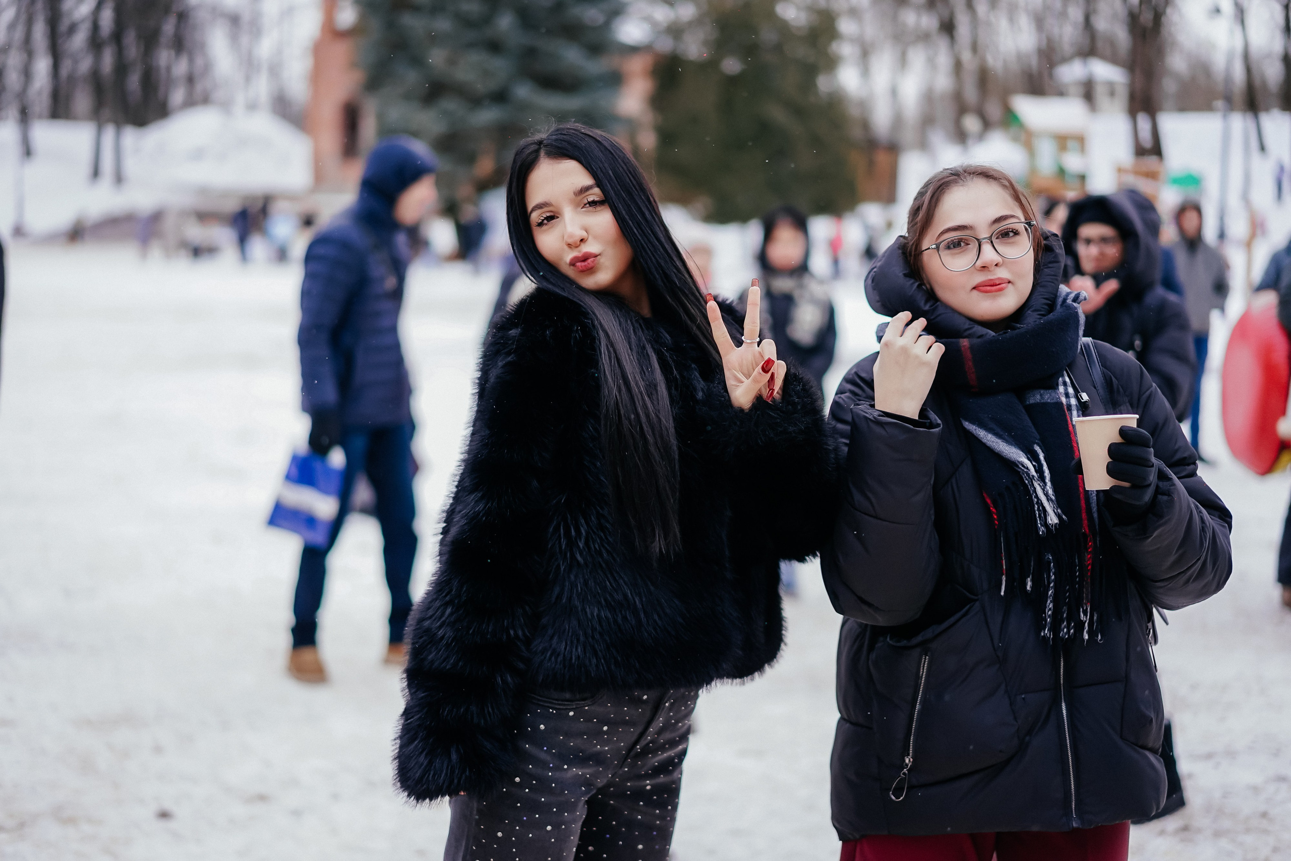 «Предновогодний переполох» Лопатинский сад, 14.12.2024. Фотограф и видеограф Смоленск | Студия Цезарь