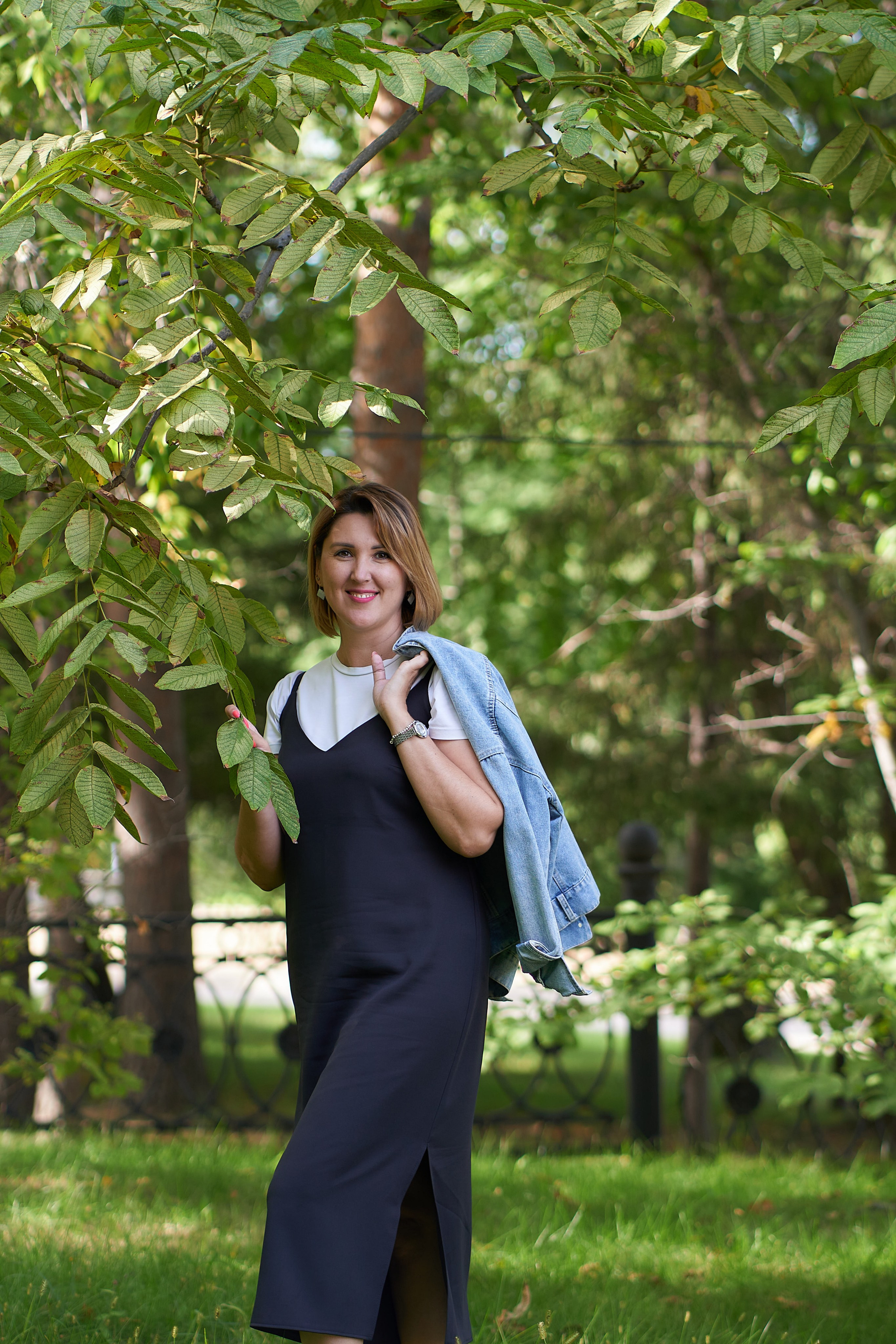 Прогулка с семьёй. Анна Катасонова