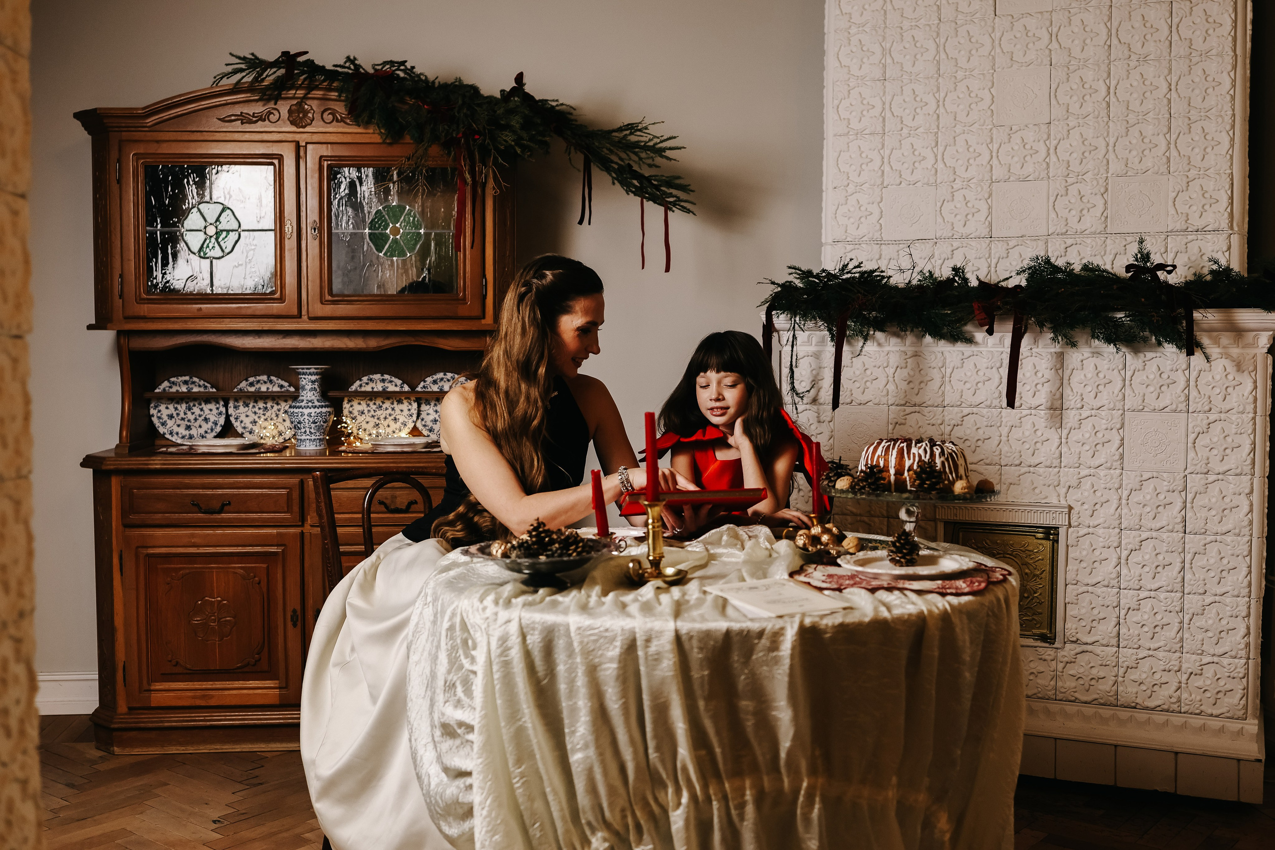 Новогодняя история Людмилы и Полины. Свадебный и семейный фотограф в Воронеже Ксения Воротникова