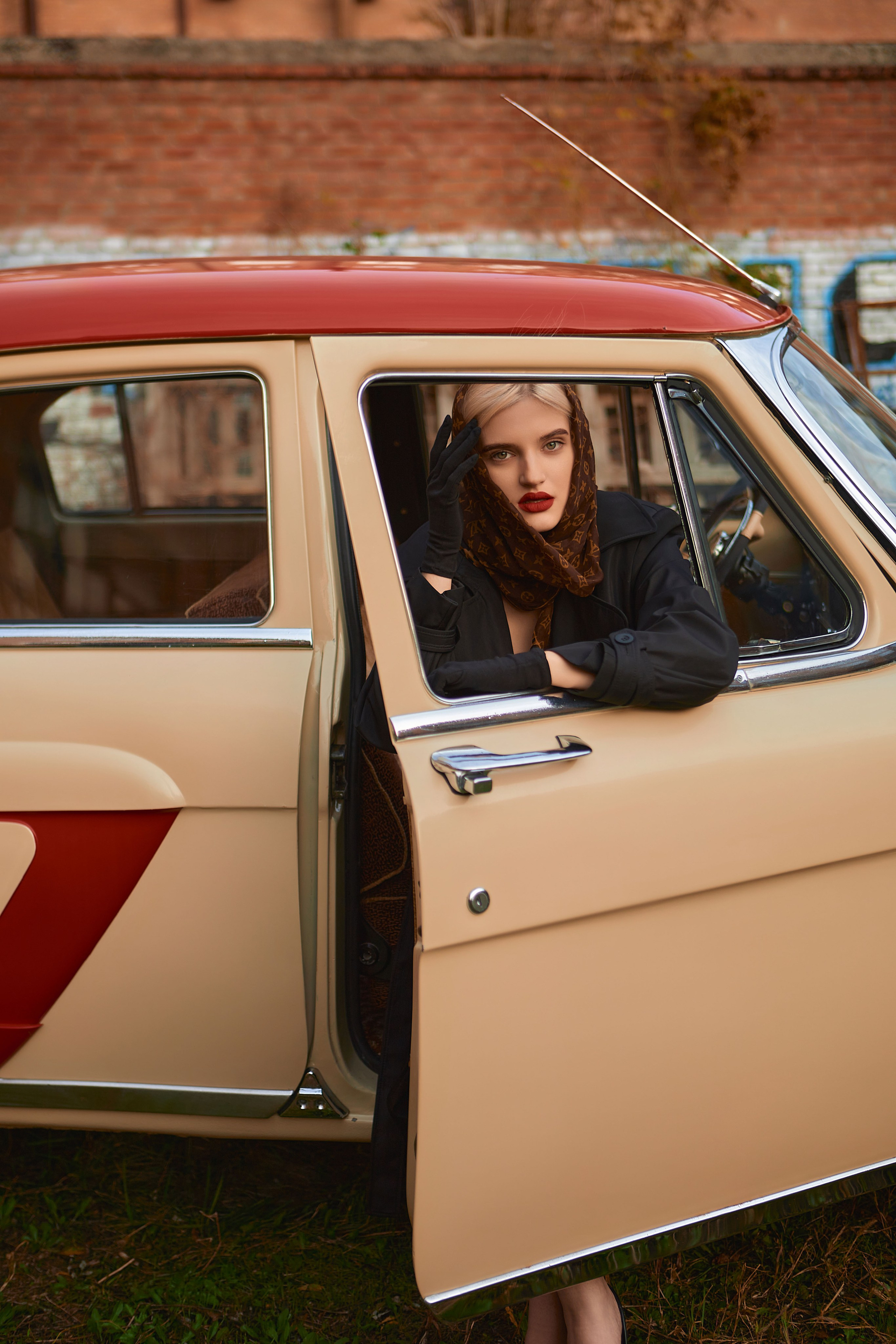 Съемка с ретро автомобилем. Семейный и свадебный фотограф в Краснодаре Михеева Светлана