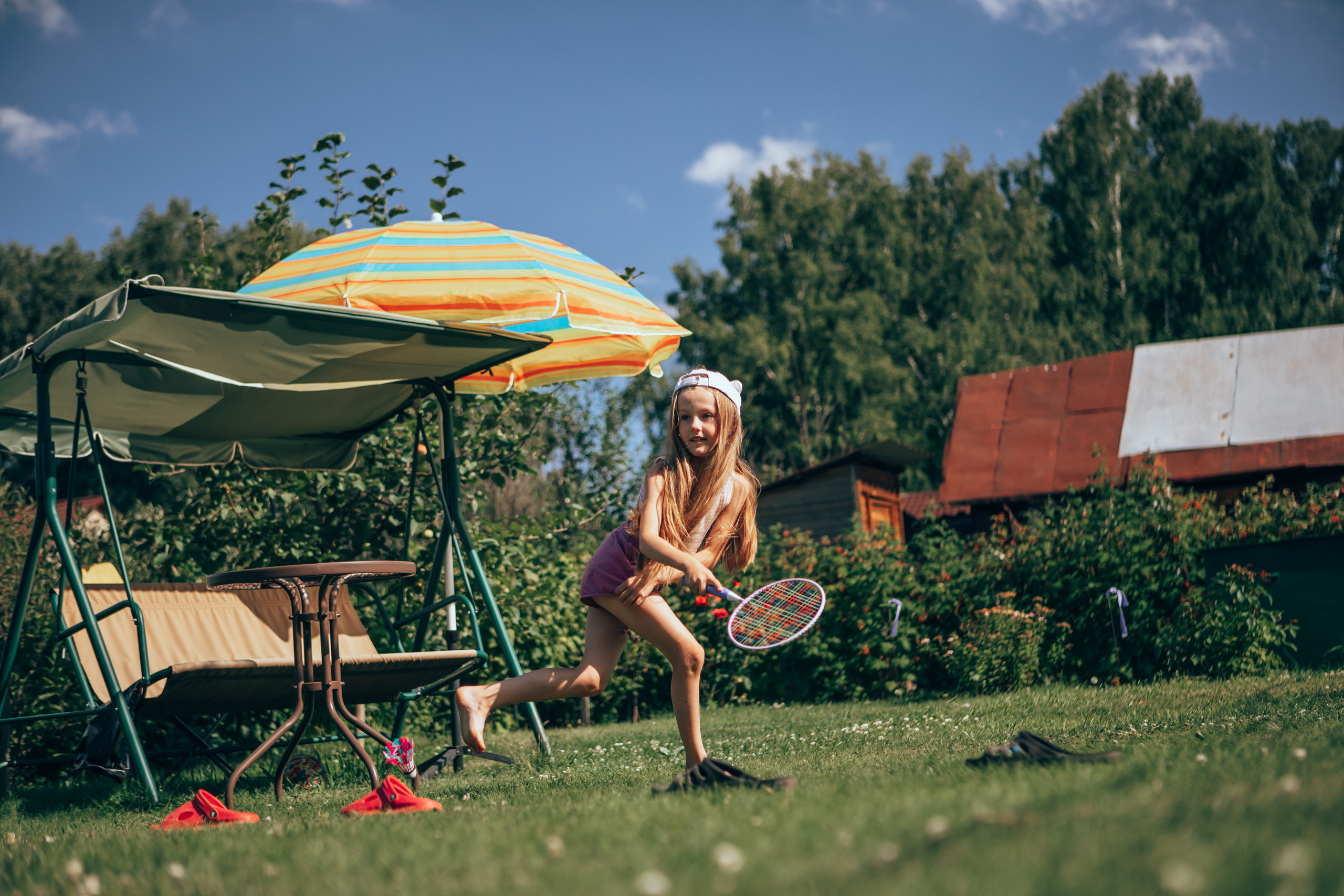 Летние каникулы у бабушки. Семейный и детский фотограф в г. Новосибирске Макеева Анастасия
