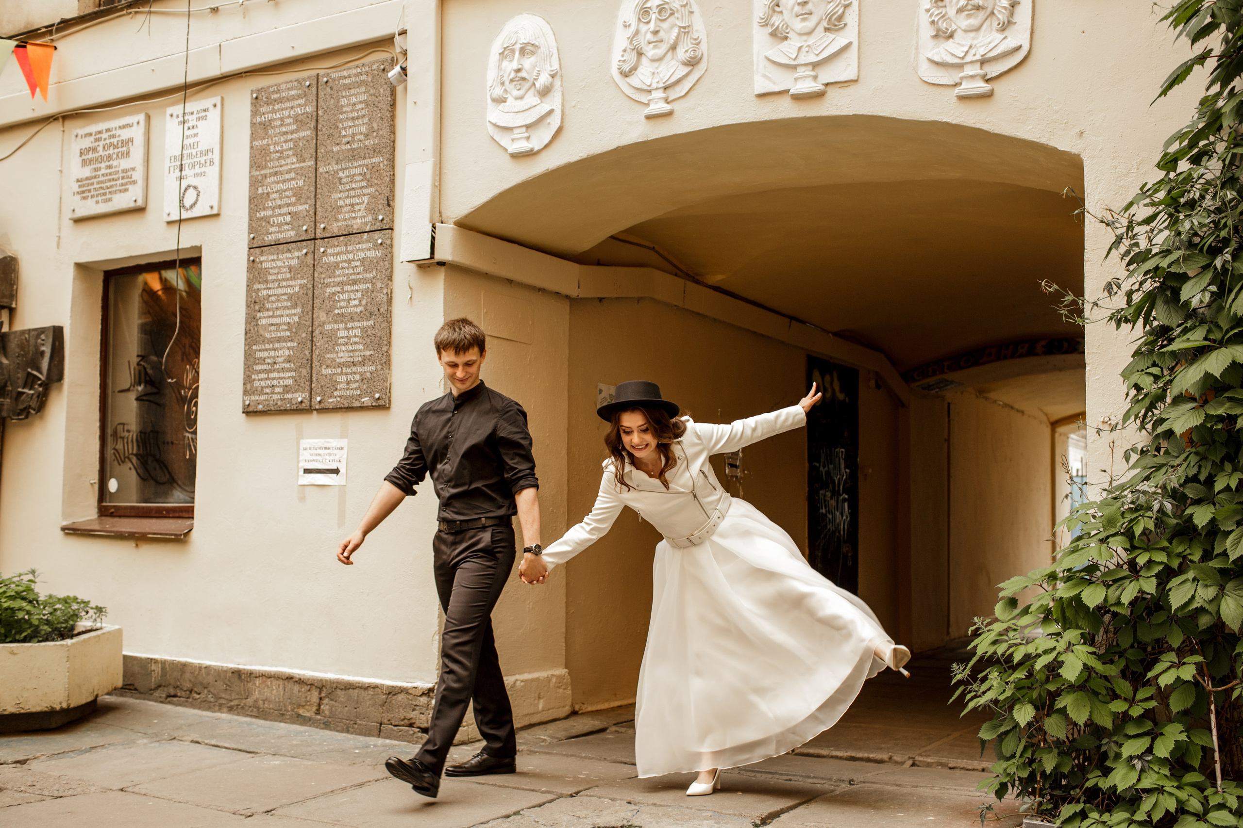 Свадьба в стиле рок. Свадебный фотограф Кирилл Белый