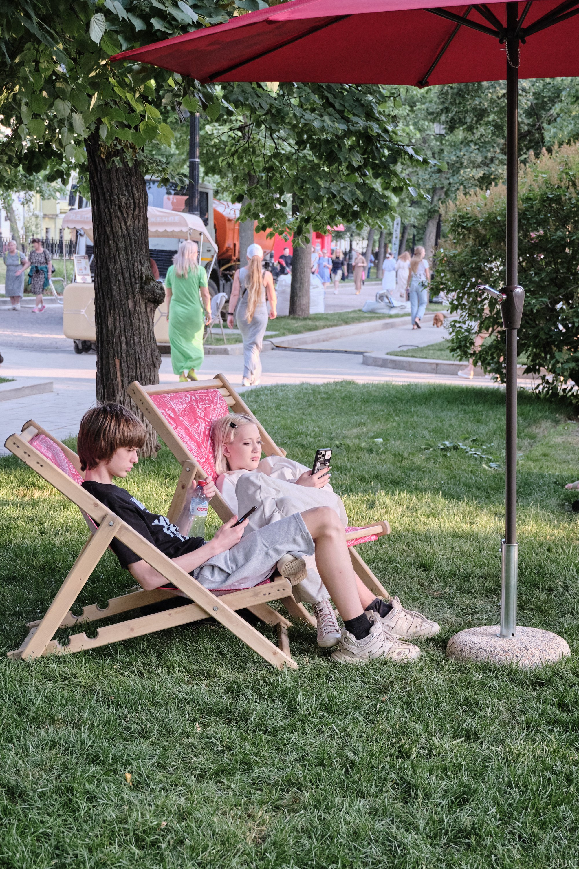 Бульвары для всех l Лето в Москве. Фотографъ Сергѣевъ. Поймать мгновеніе