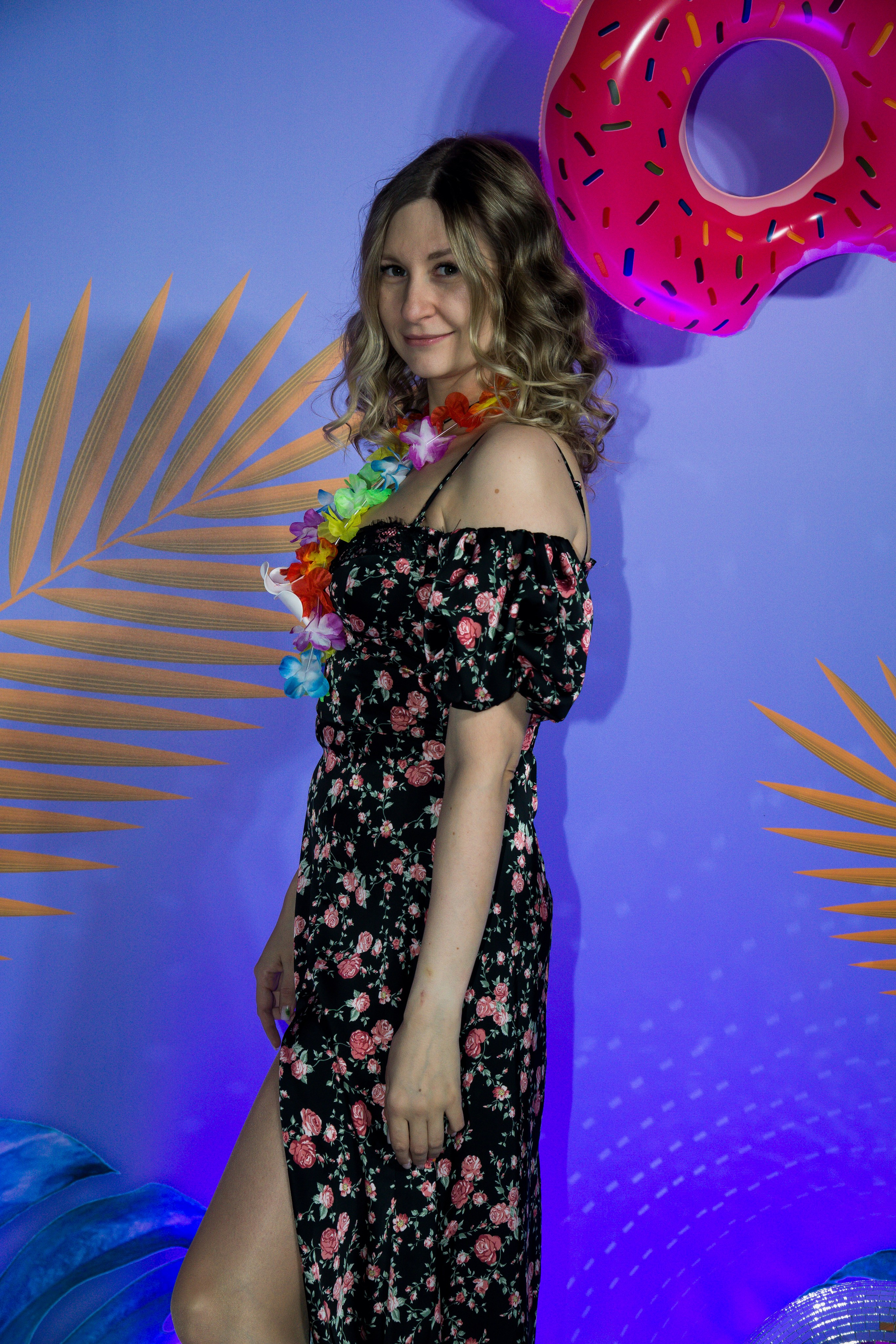 МТС корпоратив Гавайская вечеринка. Фотограф