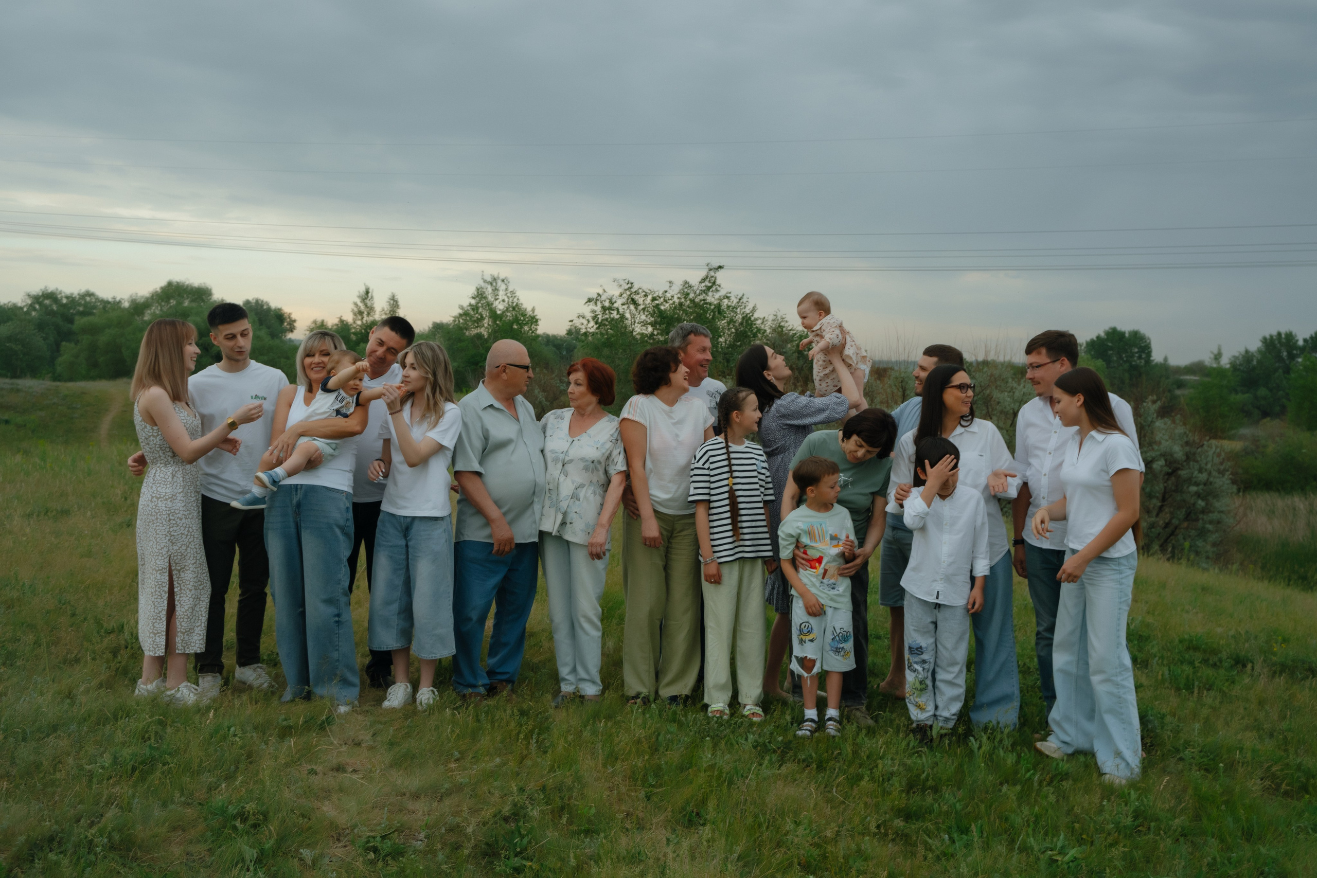 Большая семья. Фотограф Санкт-Петербург
