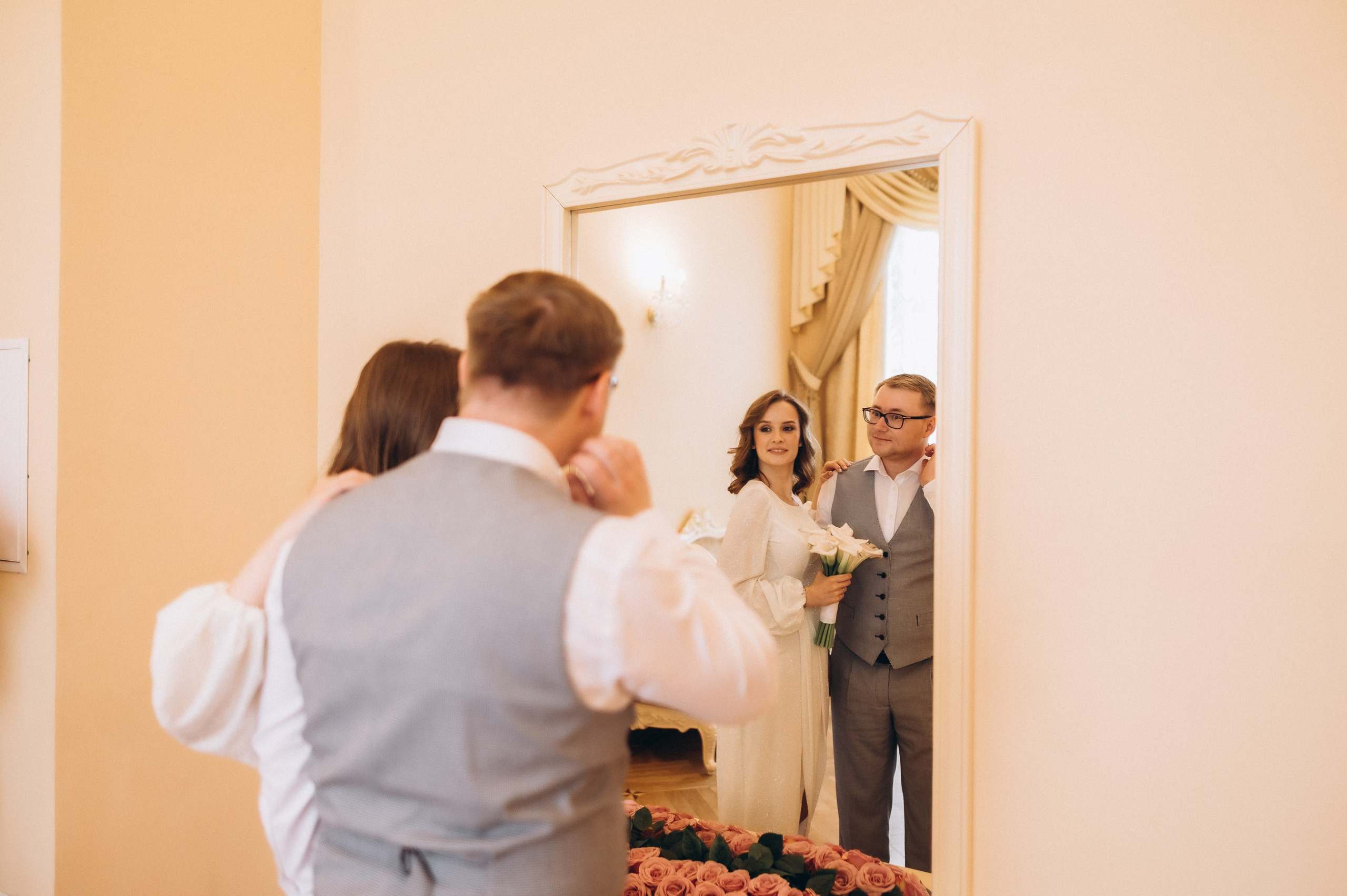 Загс+Оранжерея (камерная свадьба). Фотограф ПИТЕР СПБ Надежда Баранова
