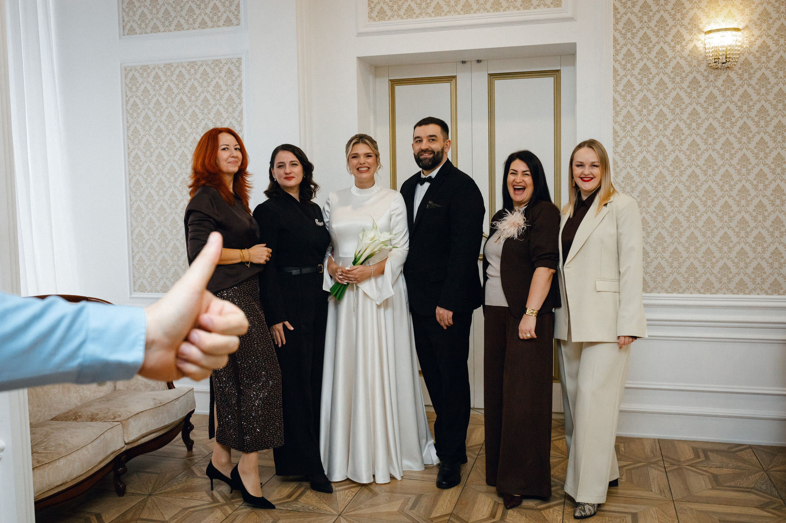 Андрей и Анастасия в день Свадьбы. Фотограф Куянова Алина, семейные и свадебные фотосессии в Калининграде